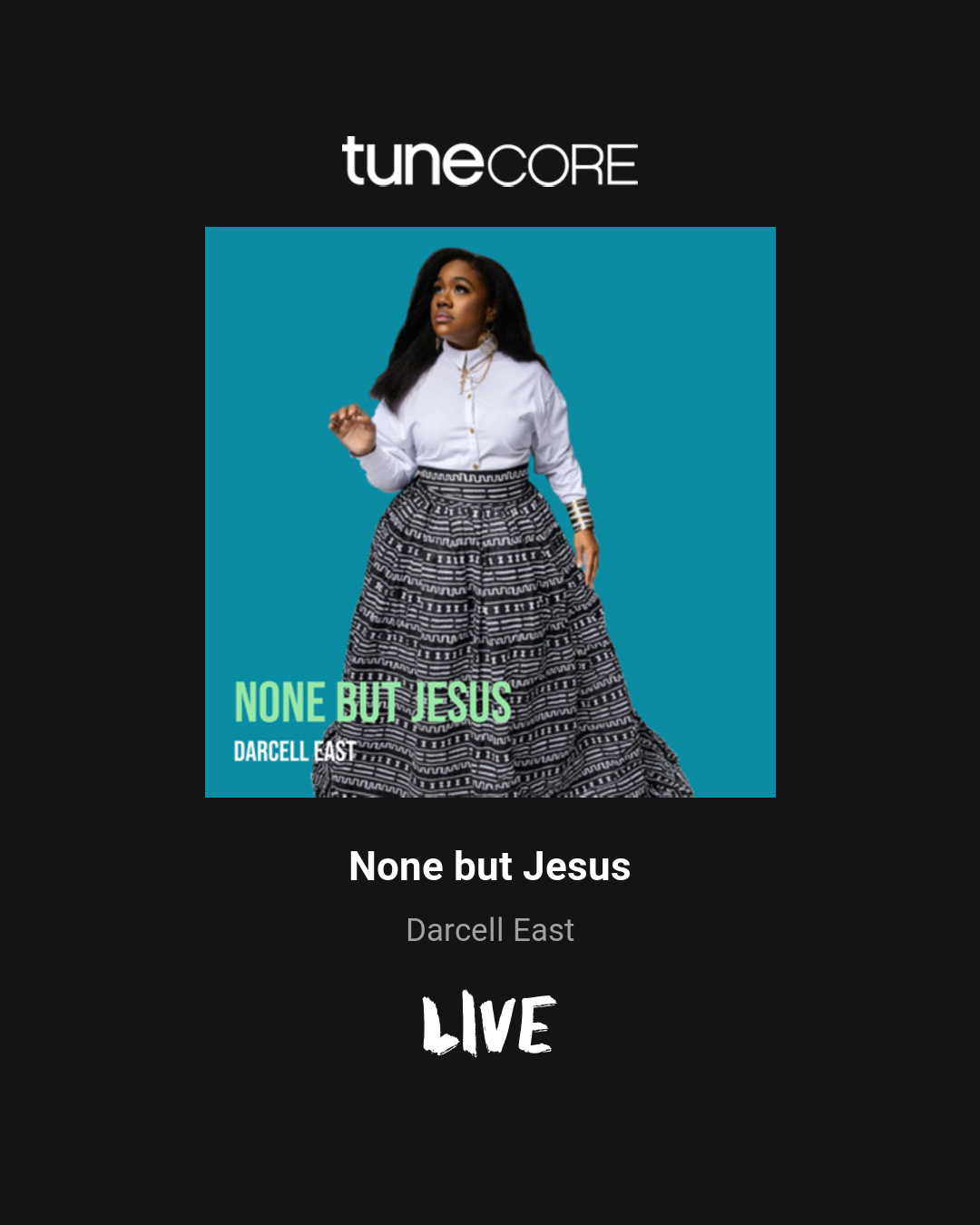 None But Jesus - Single