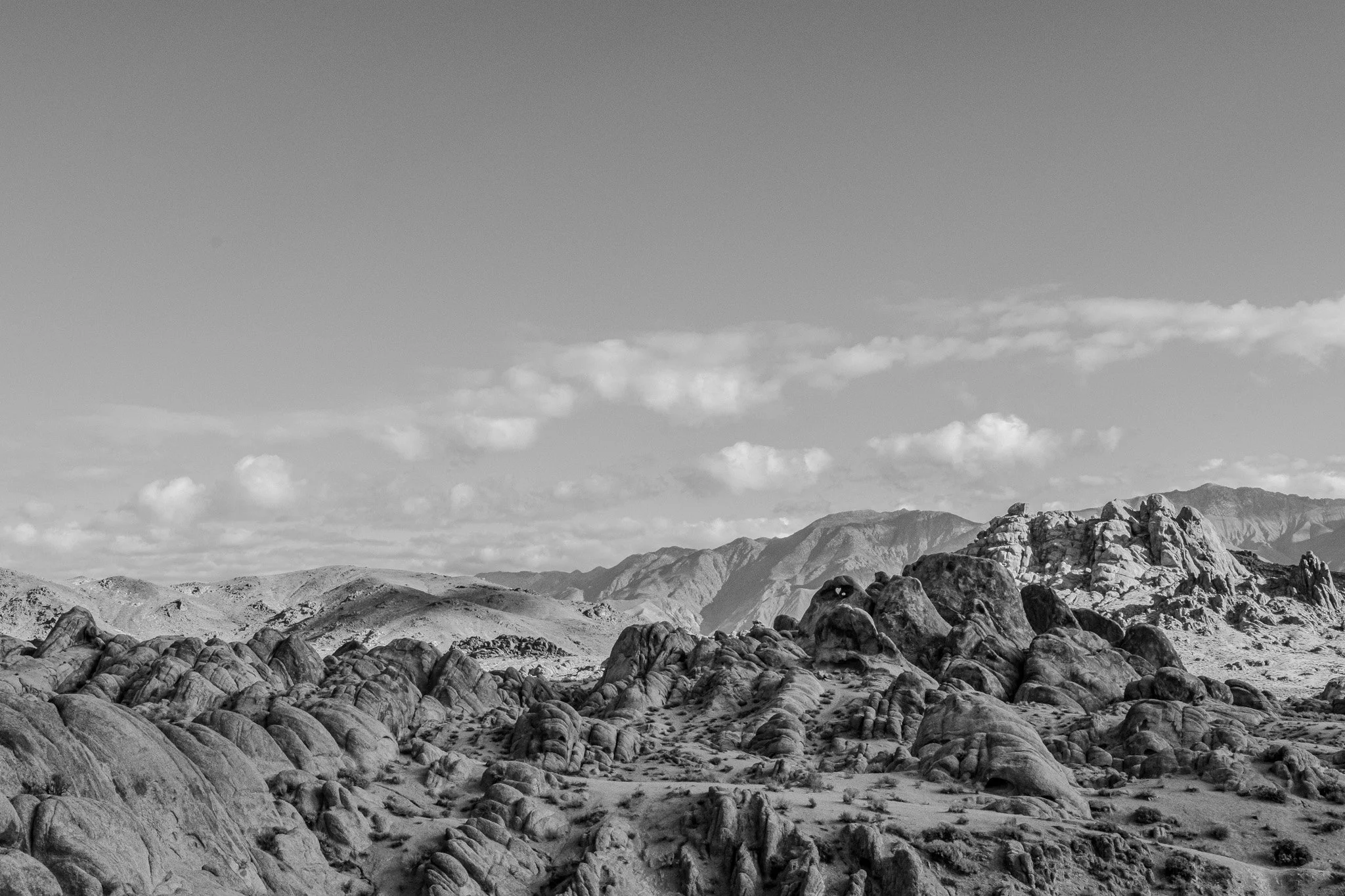 "Alone in Lone Pine" Print on Canvas