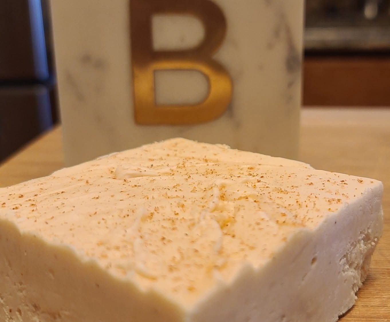Boozy Sue’s Classic Eggnog Fudge