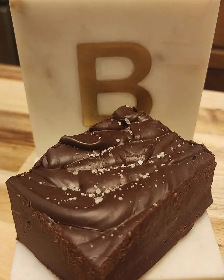 Dark Chocolate Salted Caramel Fudge