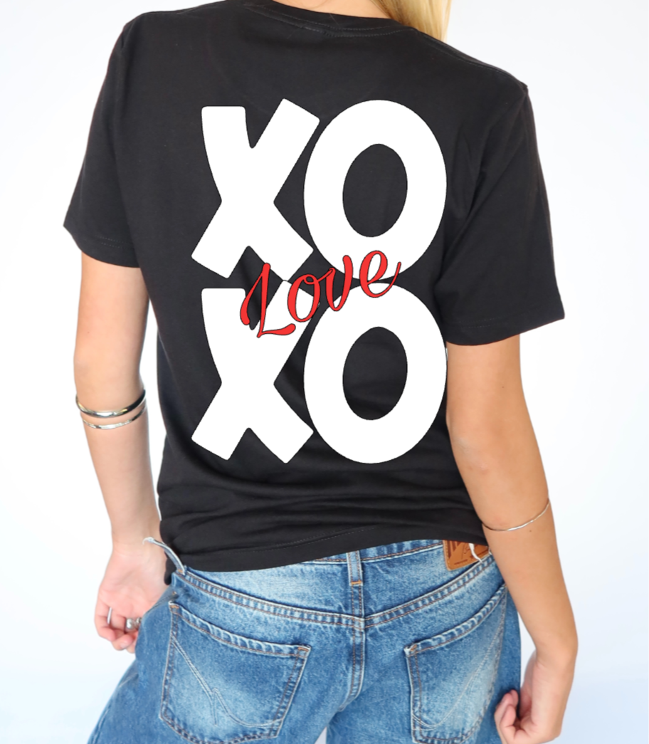 Quad XOXO Tee - Adult