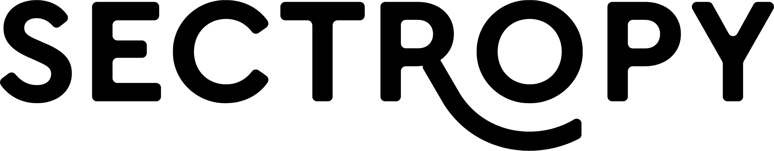 Sectropy logo black