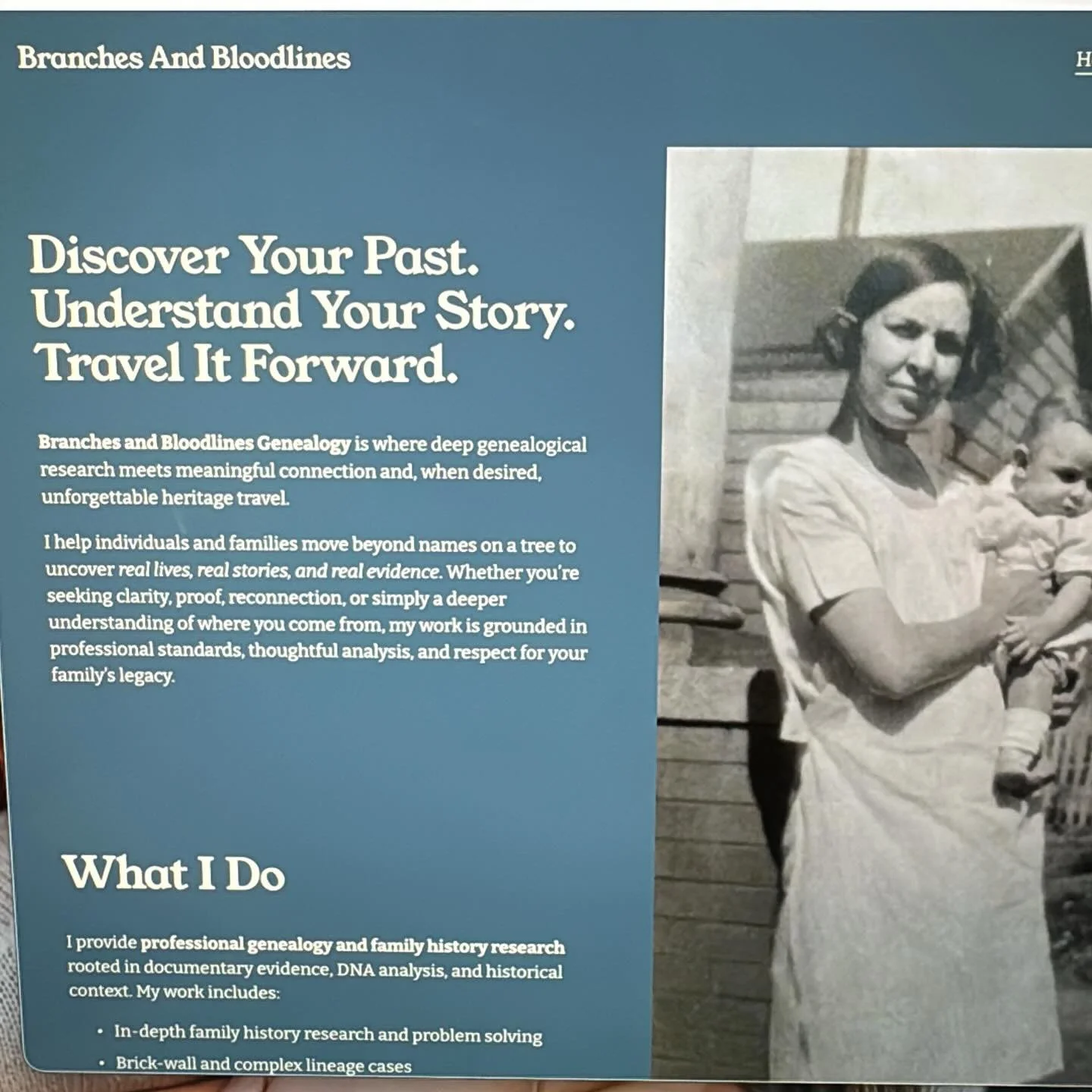 I did a thing. Over 30 years of research and learning has lead me to this. I also became a travel advisor this summer and now I am excited to offer ancestral travel.