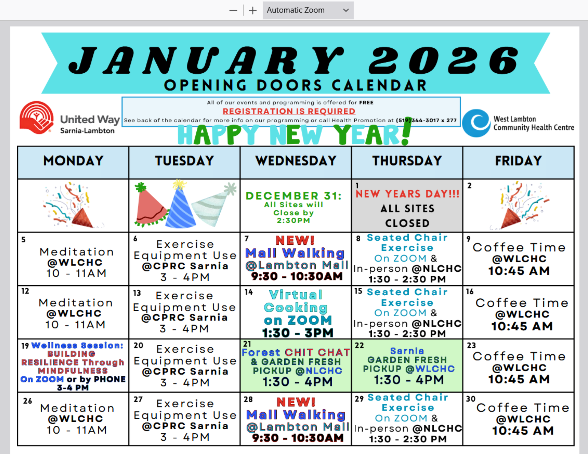 Opening Doors Sarnia