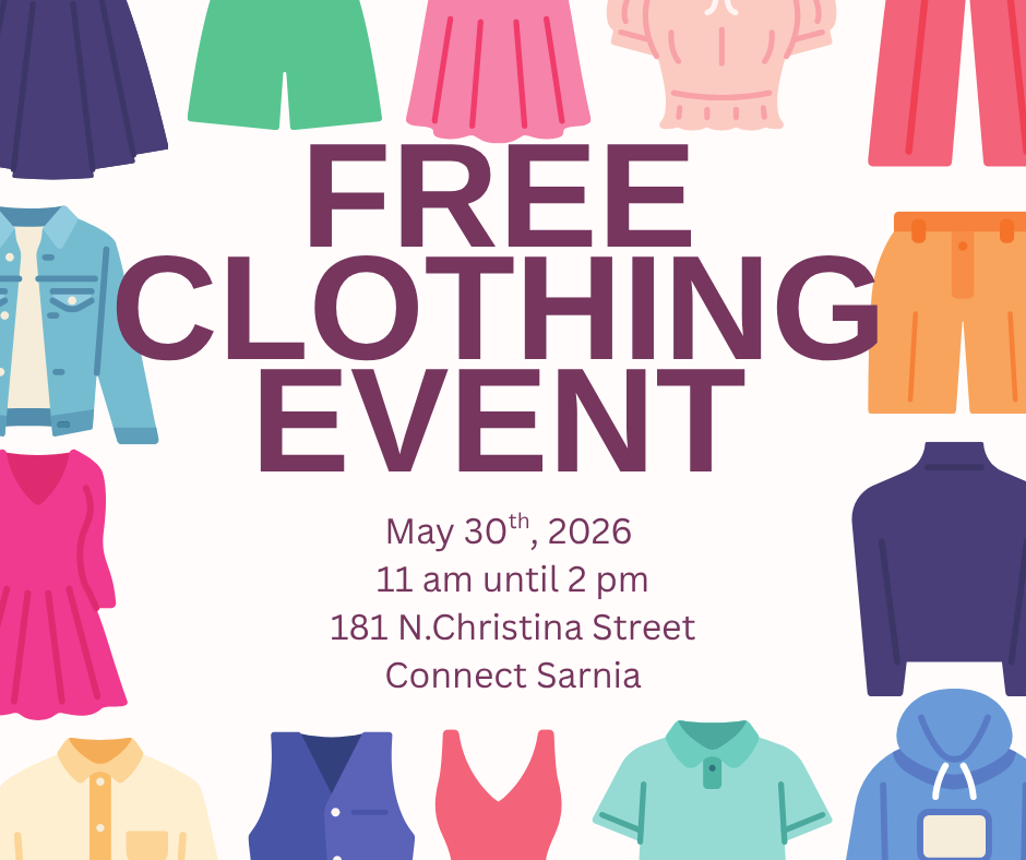 May’s Free Clothing Event