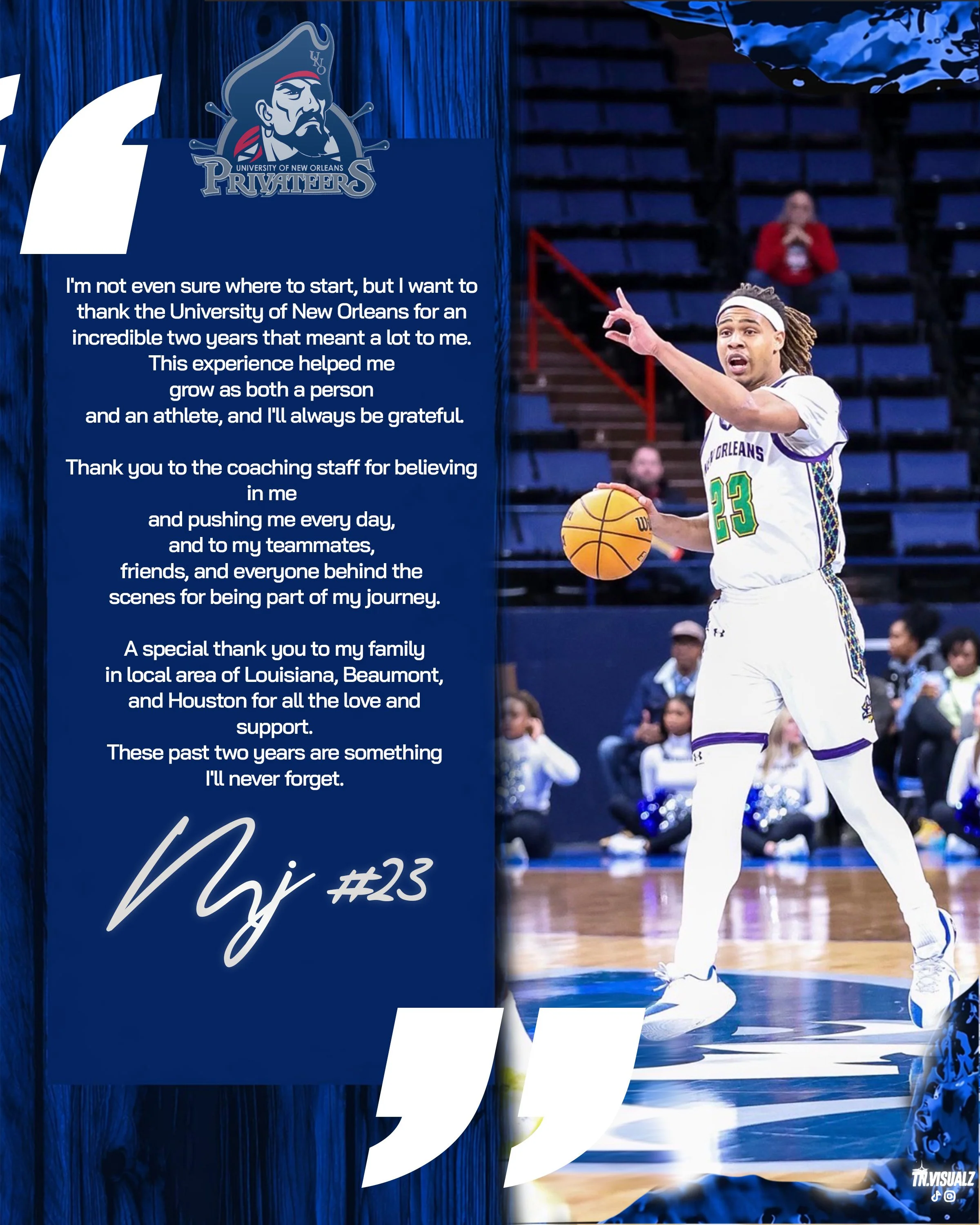 Announcement graphic