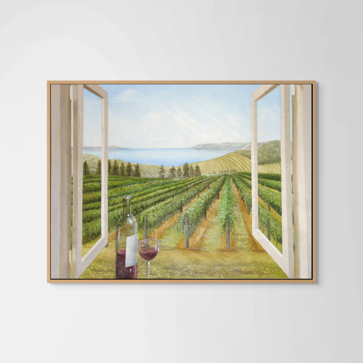 Window Over The Vines