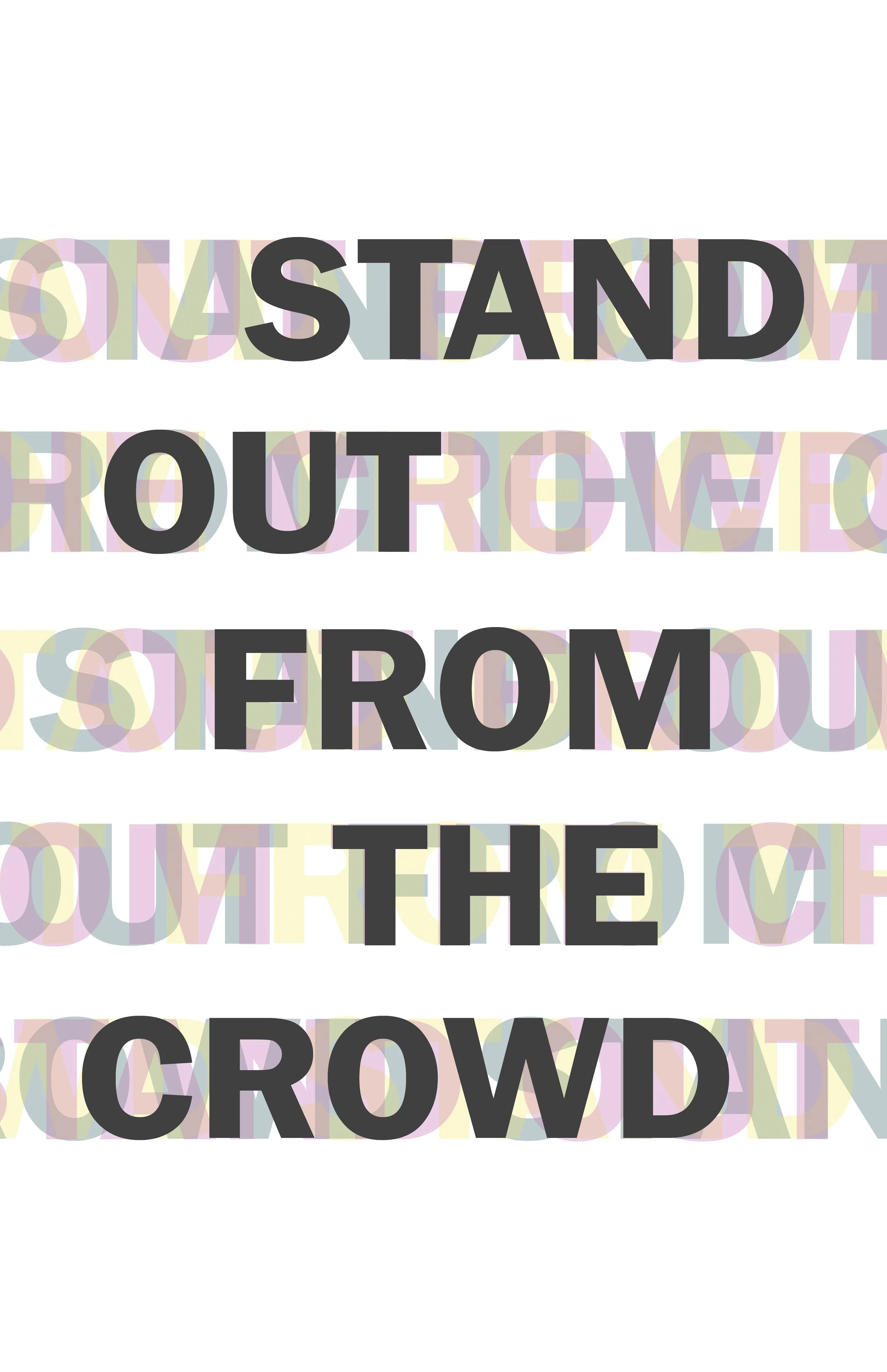 Typographic Poster Design