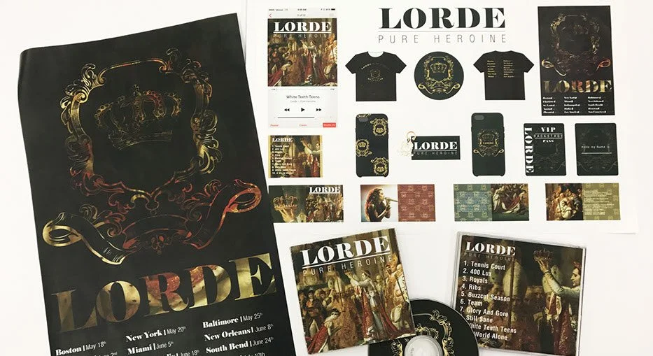 Music Press Kit Design