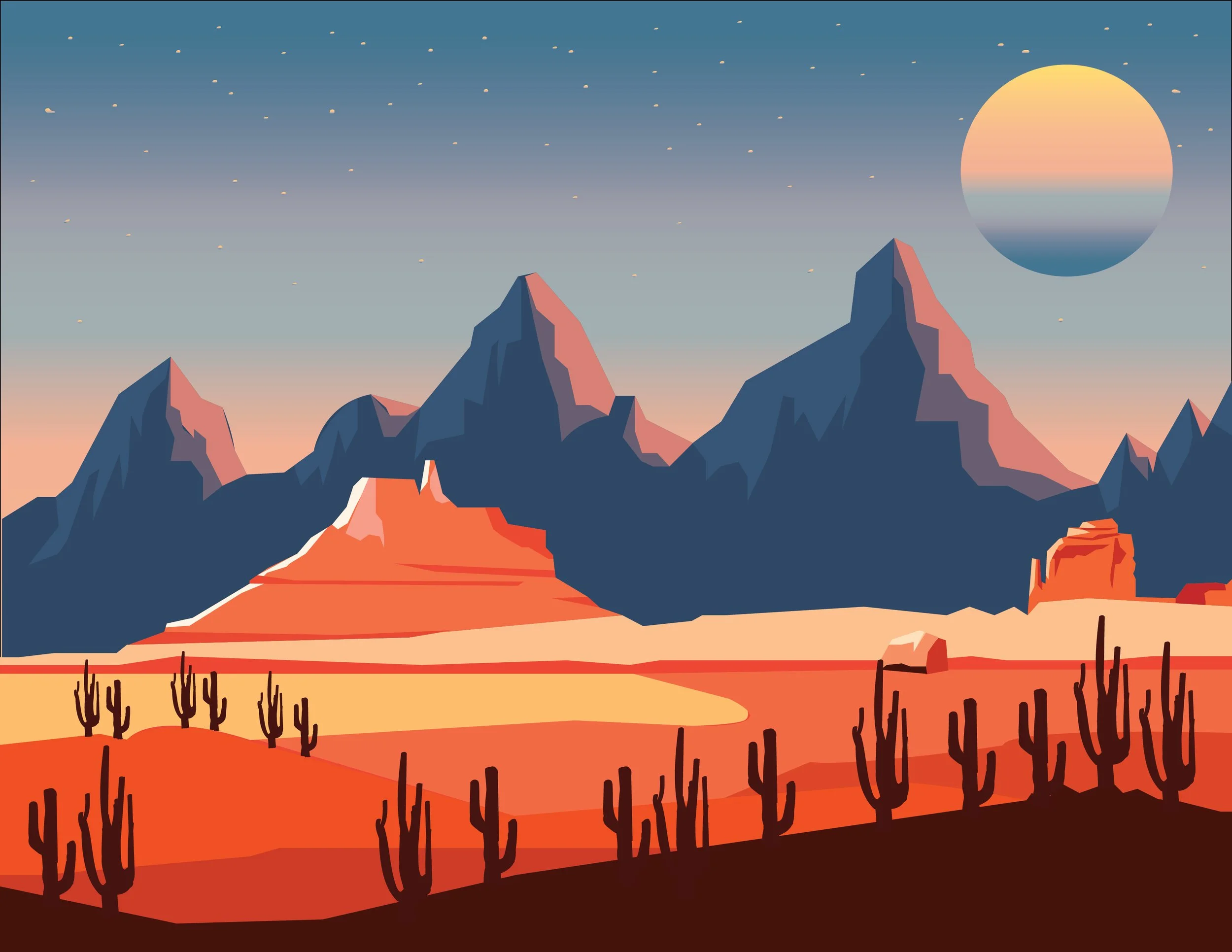 Vector Illustration Landscape