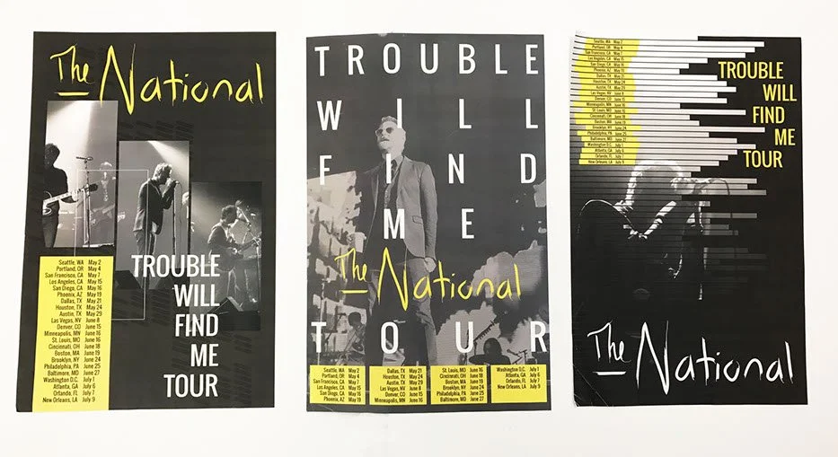 Music Tour Poster Design Series