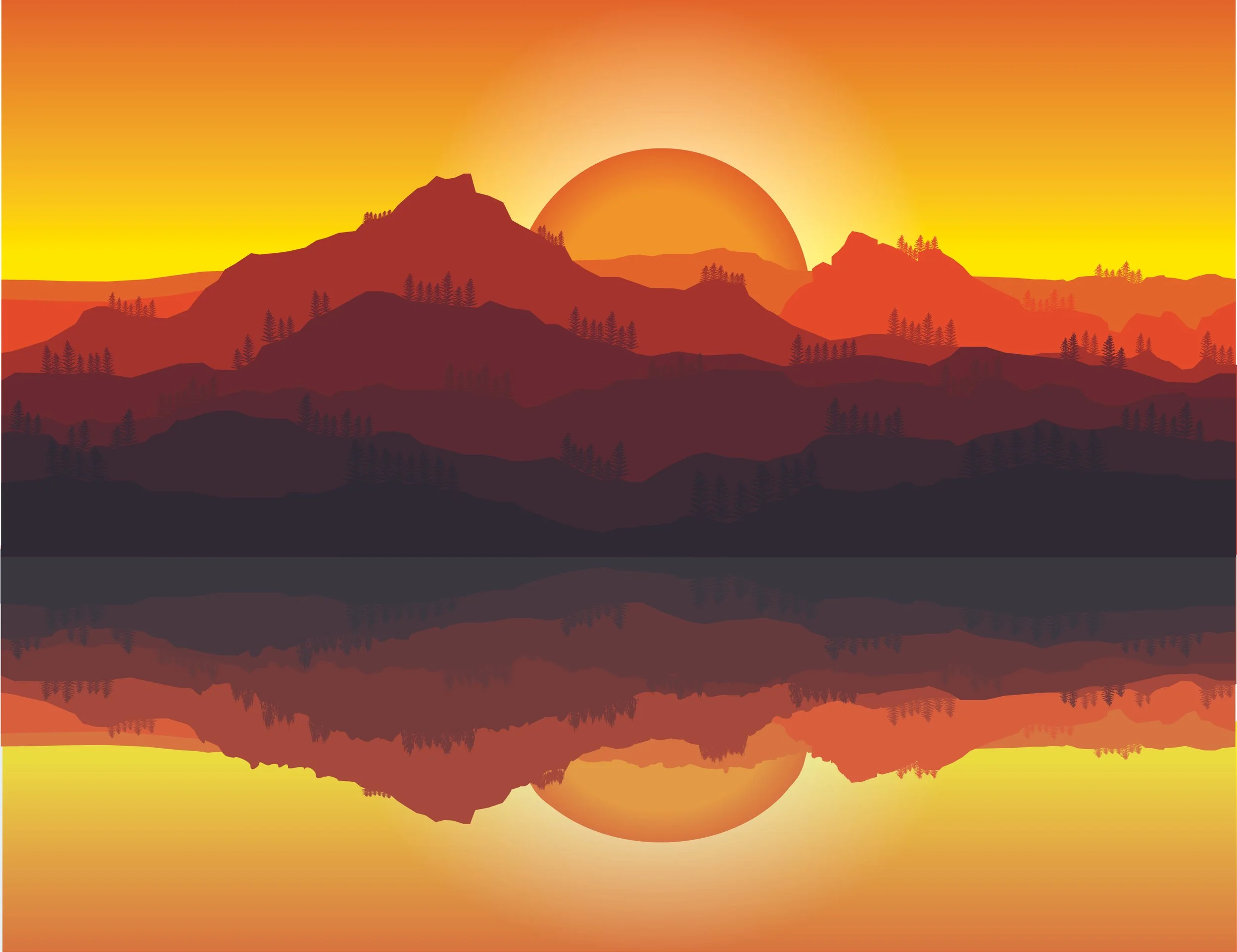 Vector Illustration Landscape