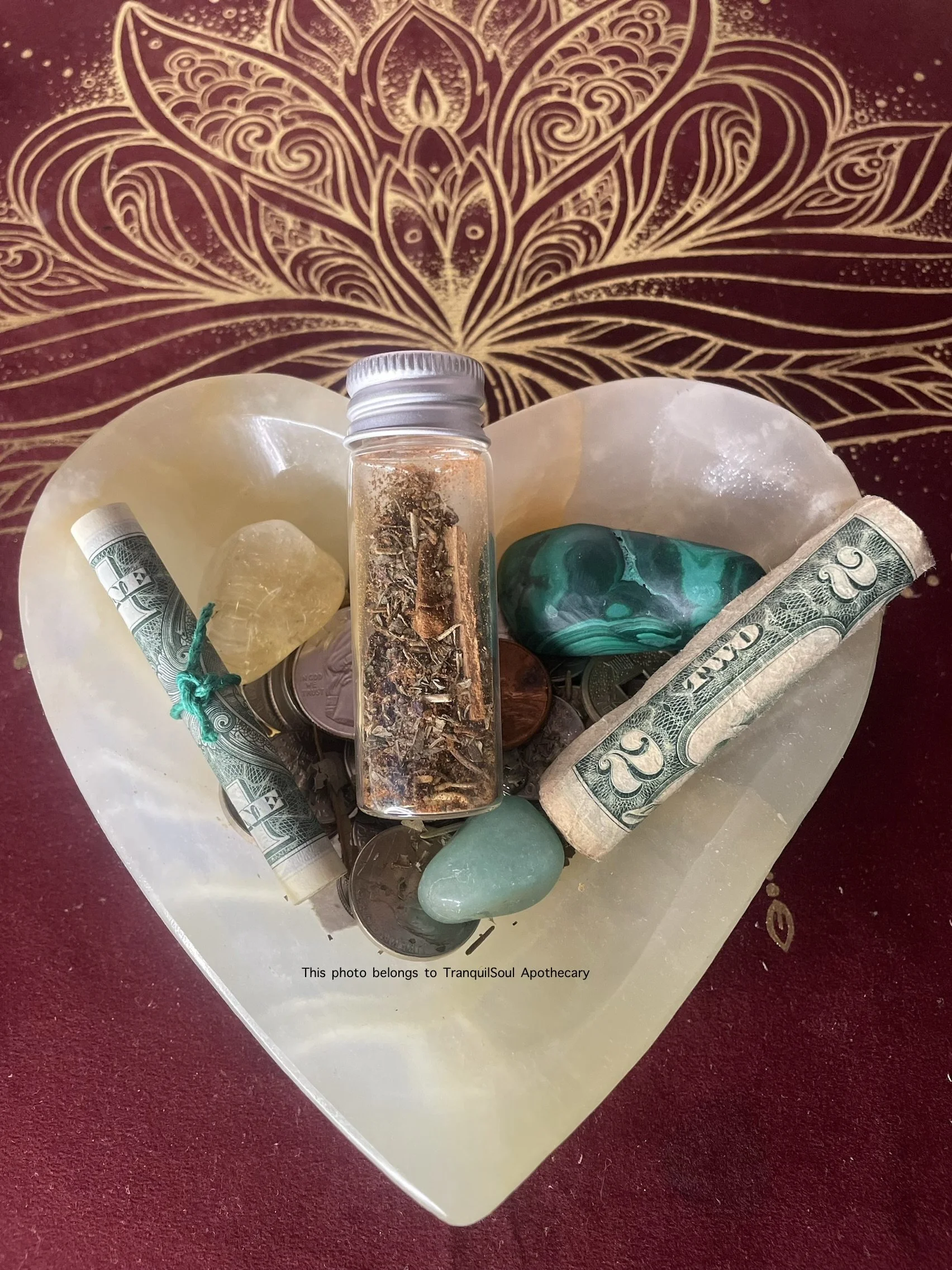 Money Drawing Intention Jar