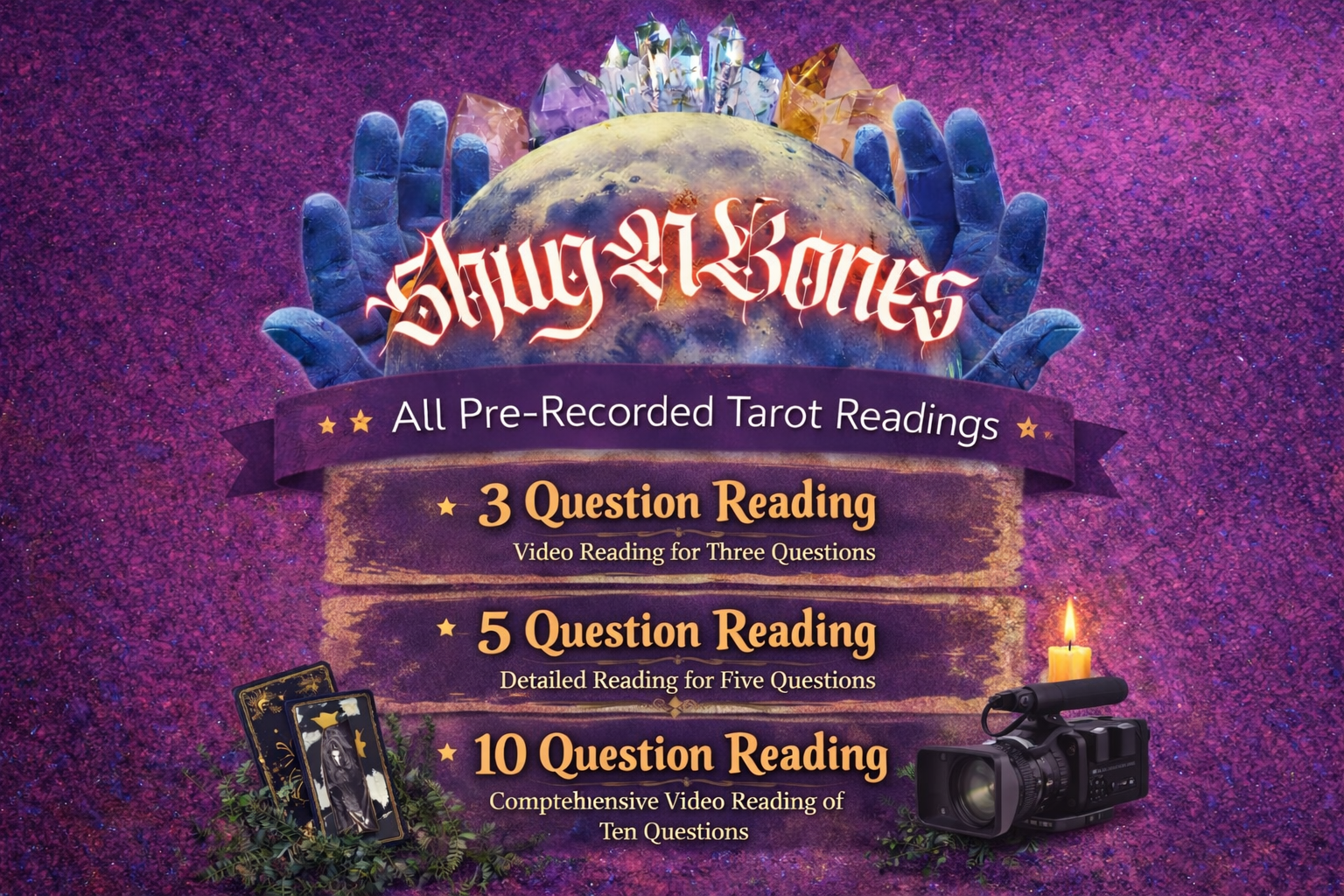 Prerecorded Tarot Readings