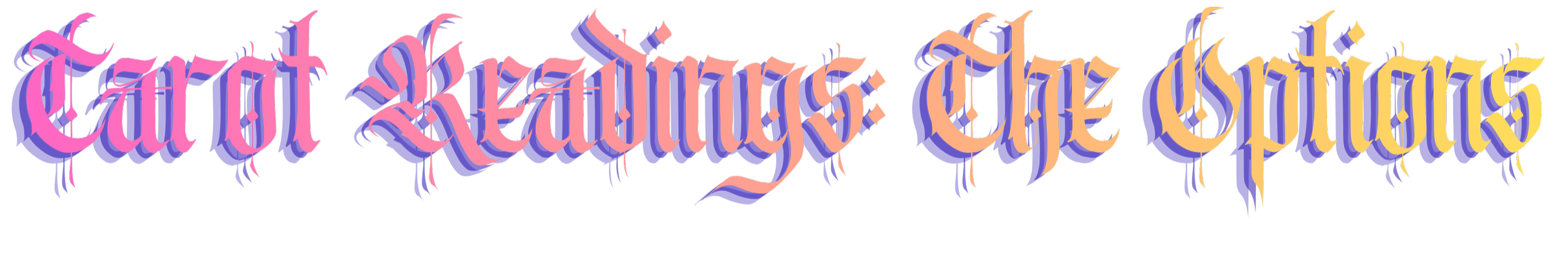 Text logo reading 'Capital Buildings, The Shard' in Gothic-style font with pink and yellow coloring on a black background.