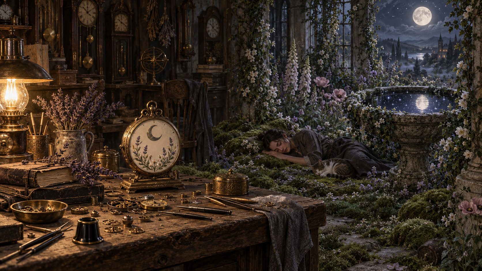 The Clockmaker Who Borrowed Midnight