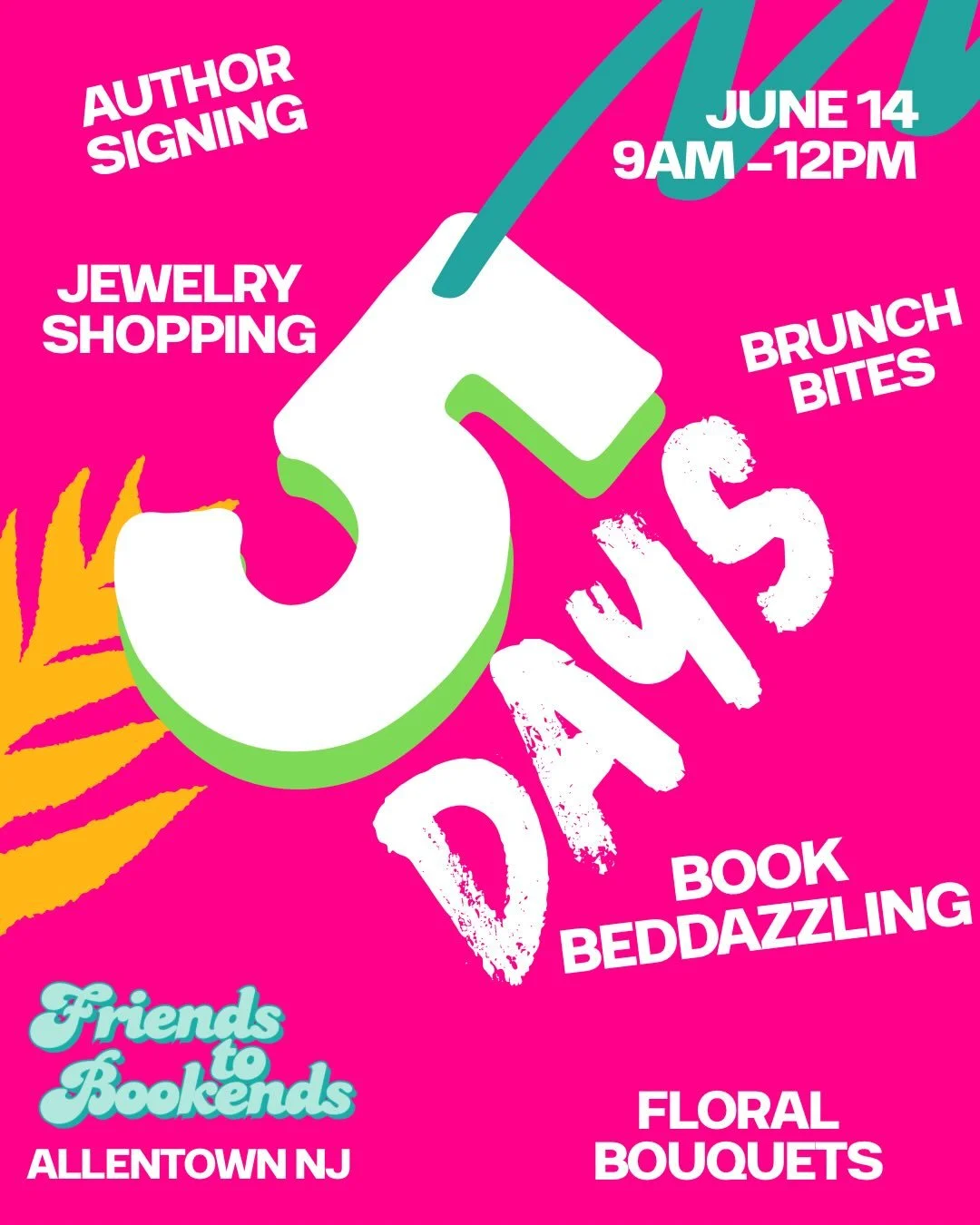 We are FIVE DAYS out from our first Sunday Funday!! Only a few tickets left to get an exclusive Sunday Funday bag! It&rsquo;s all happening on June 14 (9am&ndash;12pm)! We&rsquo;re talking a signed copy of Lucky Girl Summer by @authormorganelizabeth,