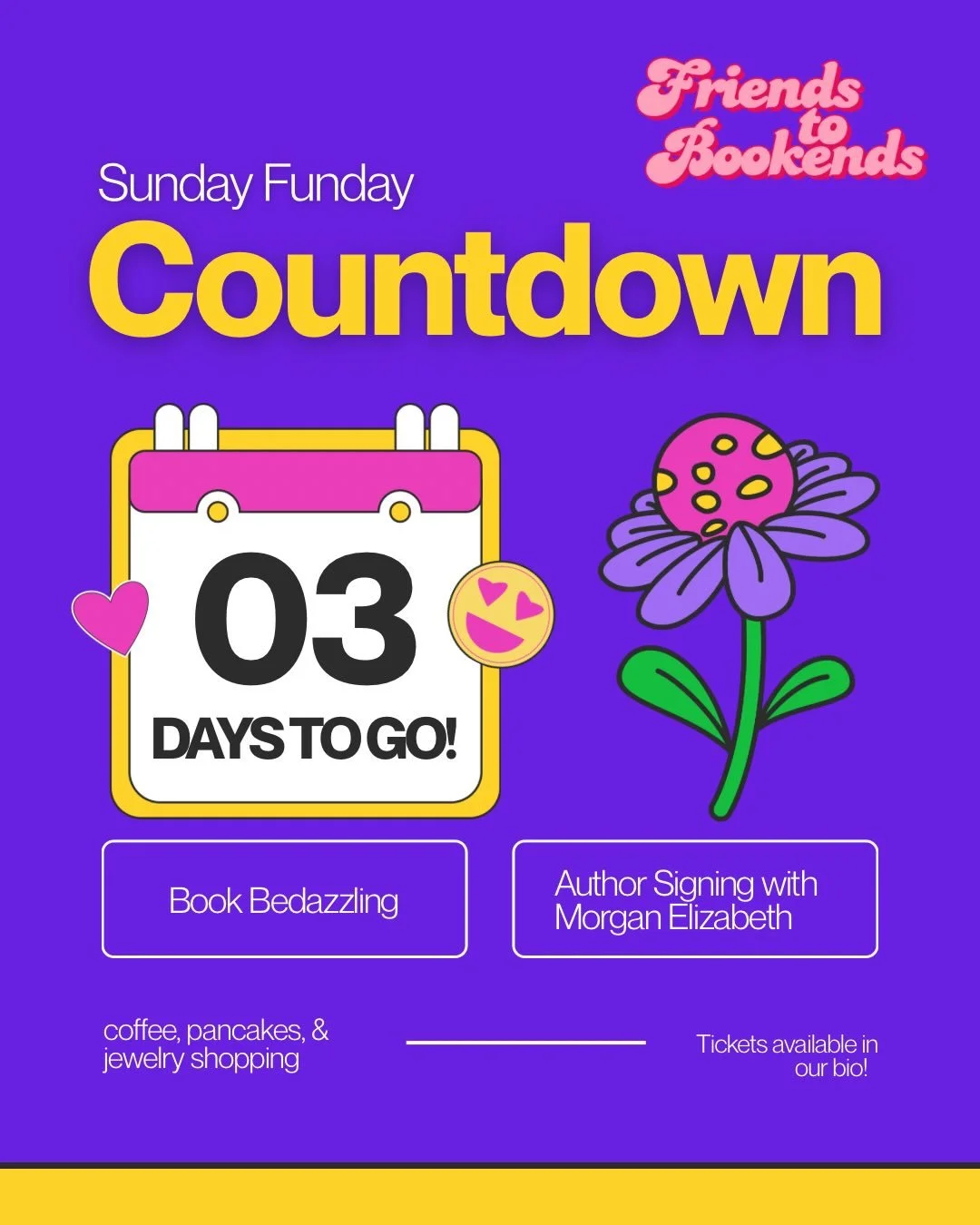 Your sign to round up the girls and make Sunday morning actually mean something. ☀️

We&rsquo;re talking Morgan Elizabeth signing your copy of Lucky Girl Summer, bedazzling your book cover, picking up flowers, jewelry shopping, and eating brunch bite