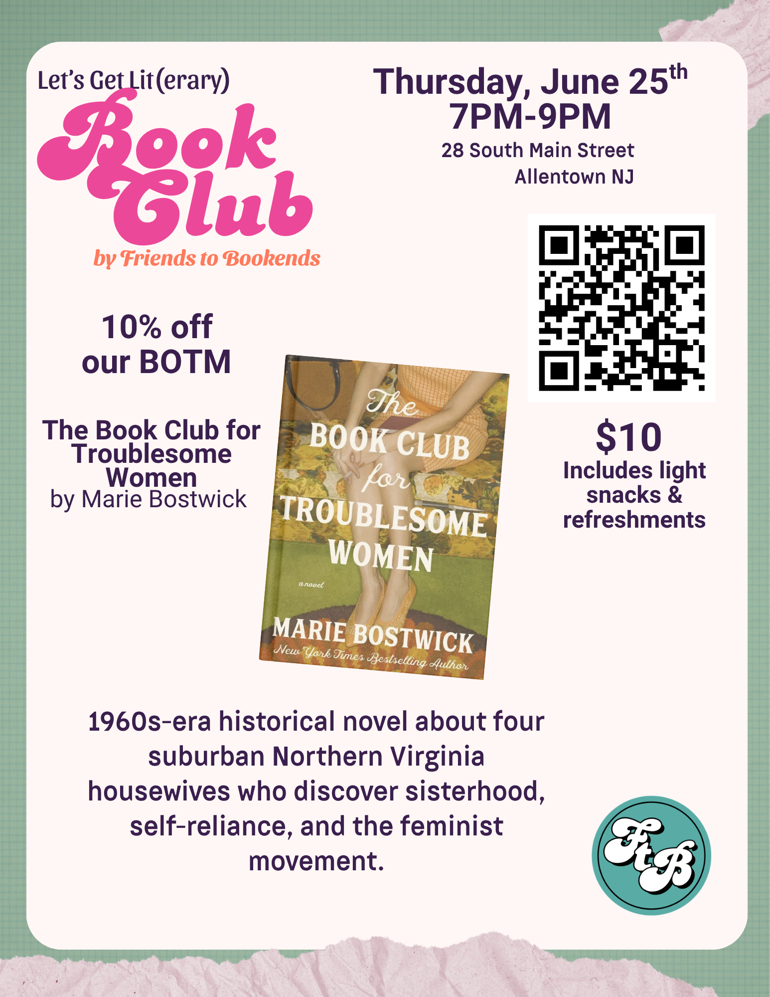 Let's Get Lit(erary) June Book Club