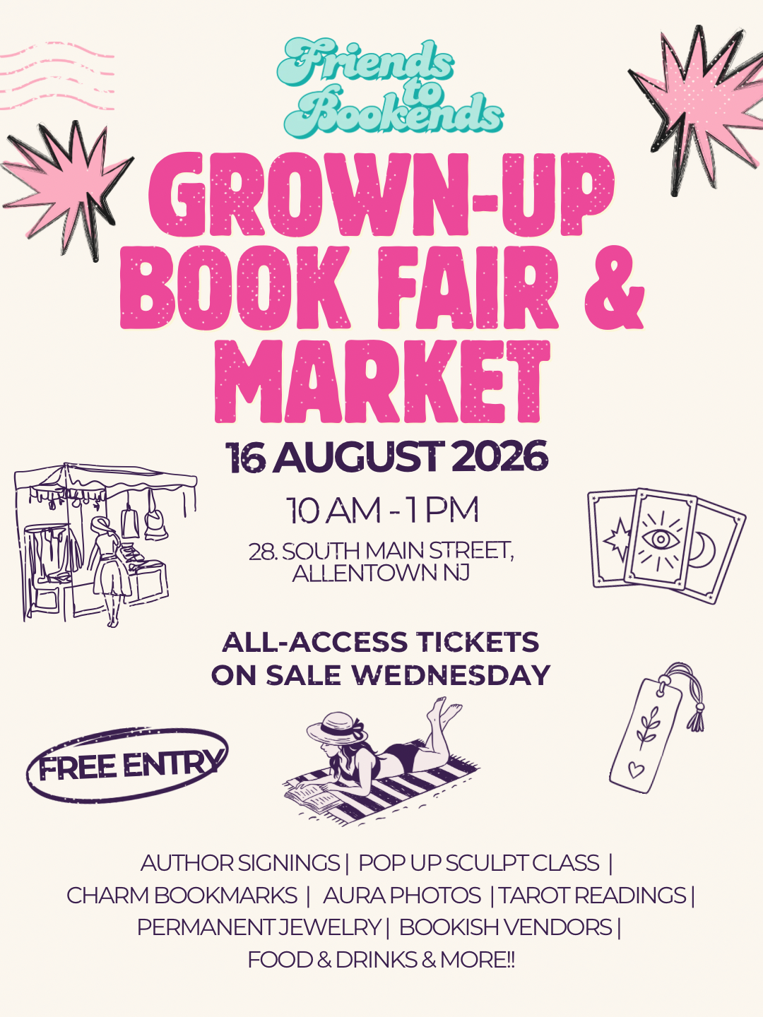 Grown Up Book Fair & Market