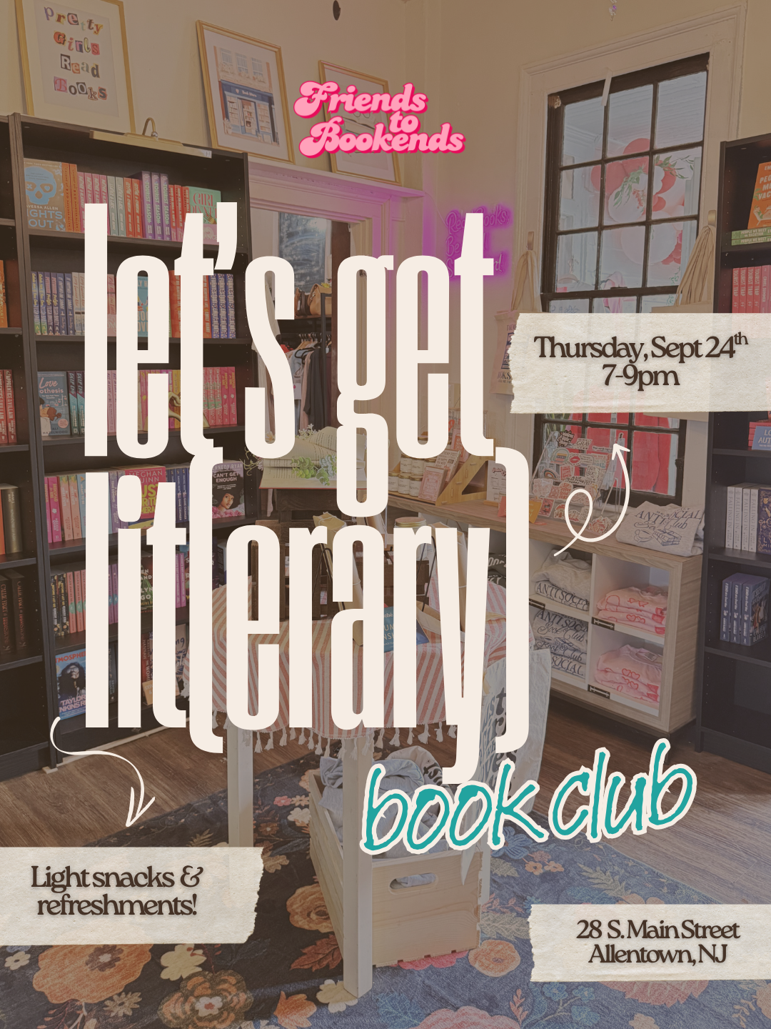 Let’s Get Lit(erary) Book Club