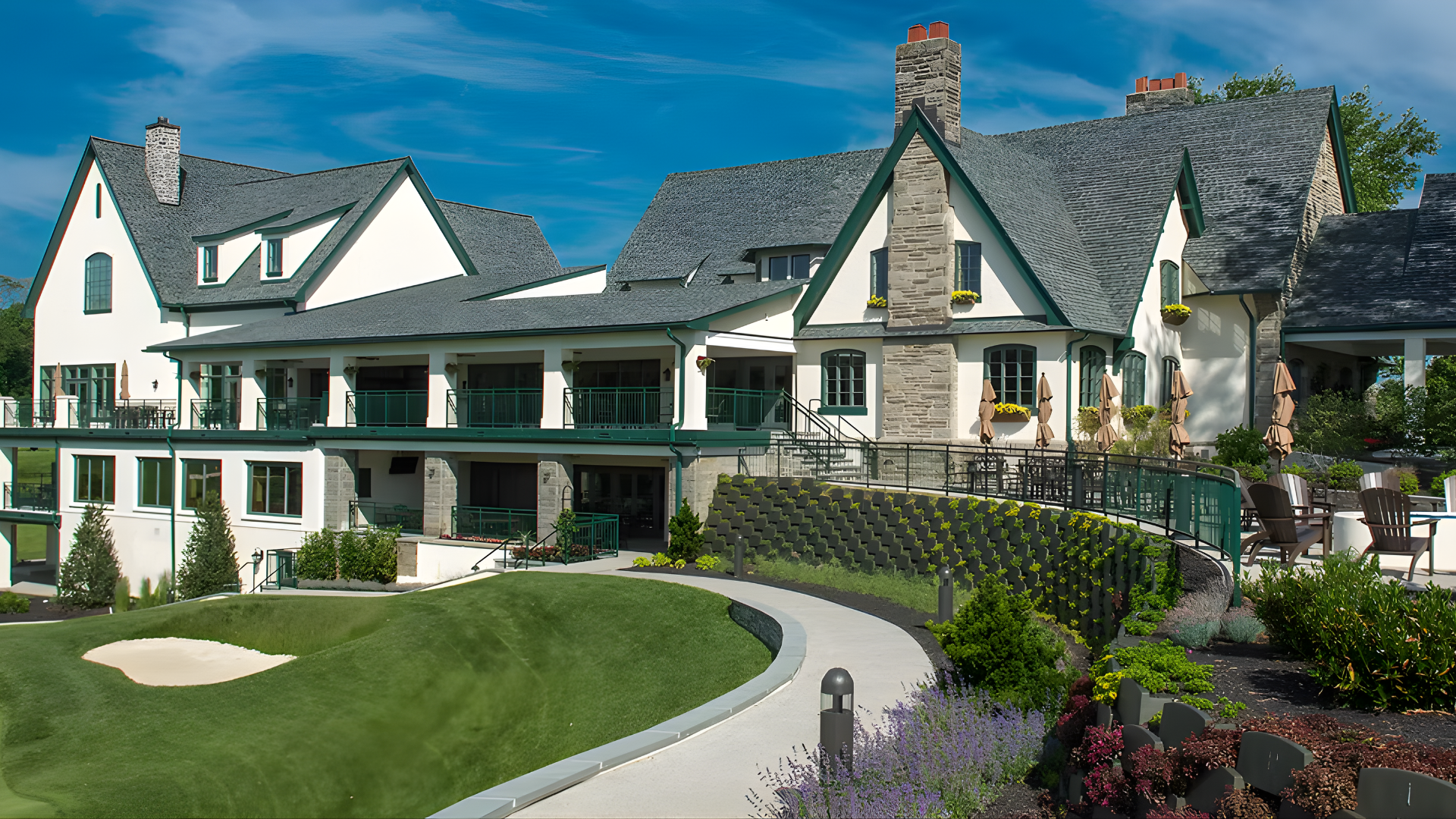 Structural engineering for the Llanerch Country Club addition and renovation, including structural expansion, hospitality spaces, and site-integrated design.