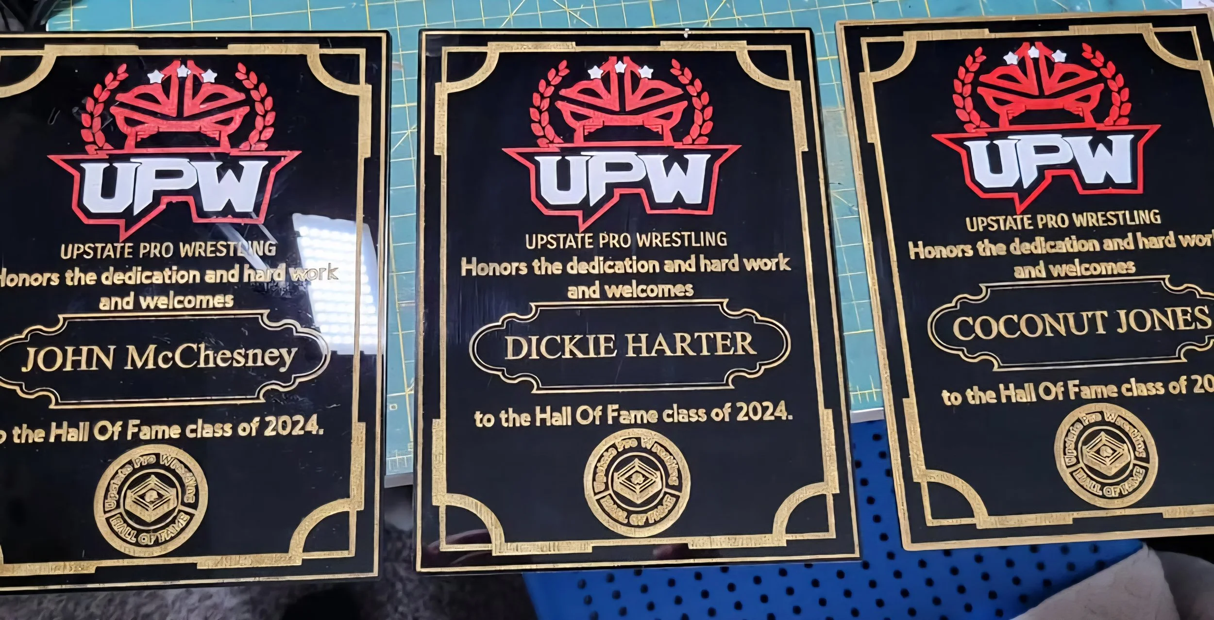 UPW acrylic awards