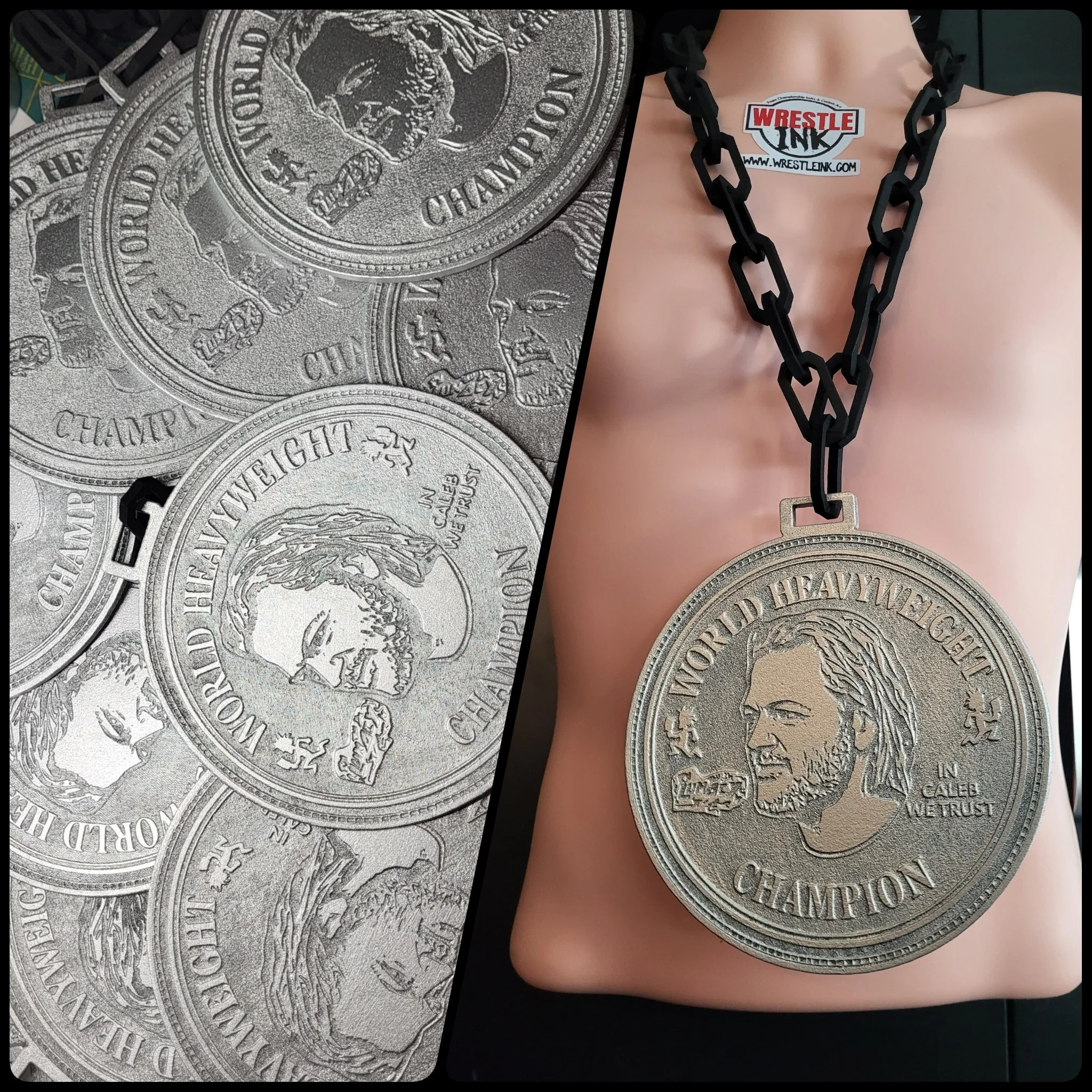 Foam pendant for Caleb Konley