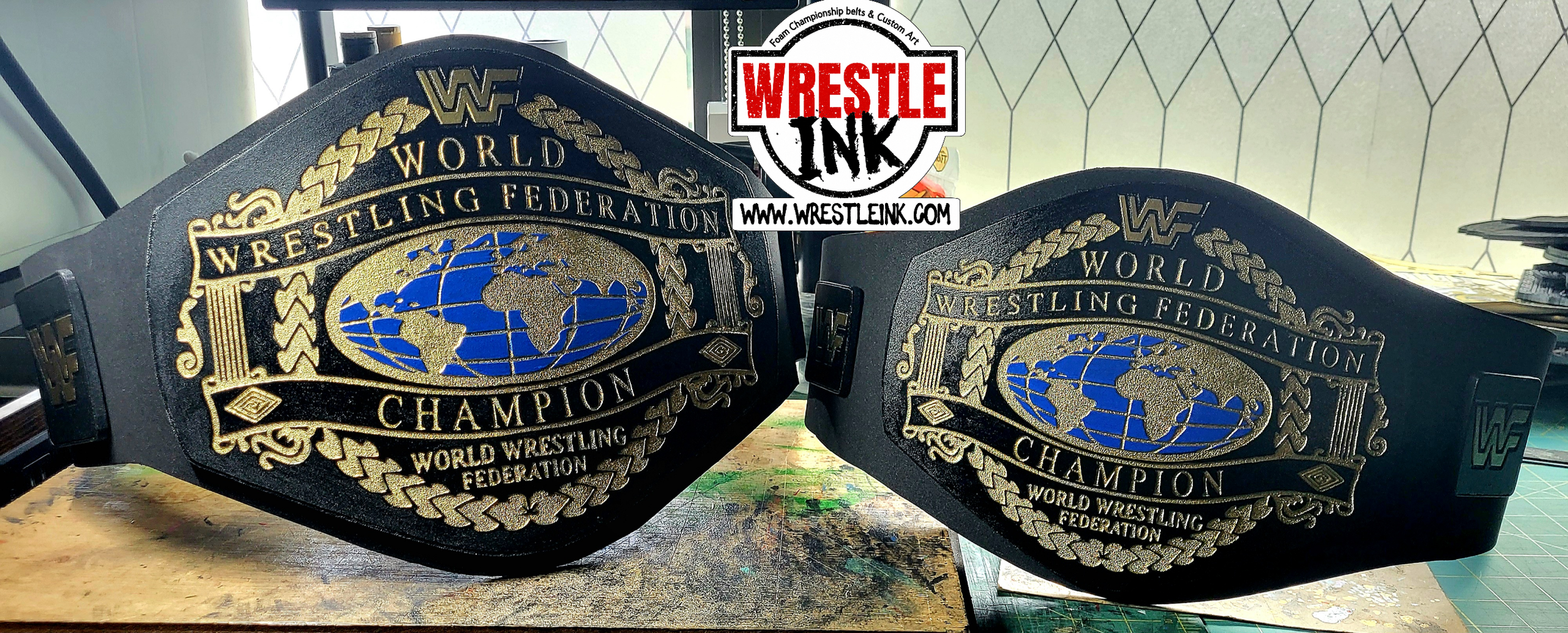 Classic Foam WWF championship 