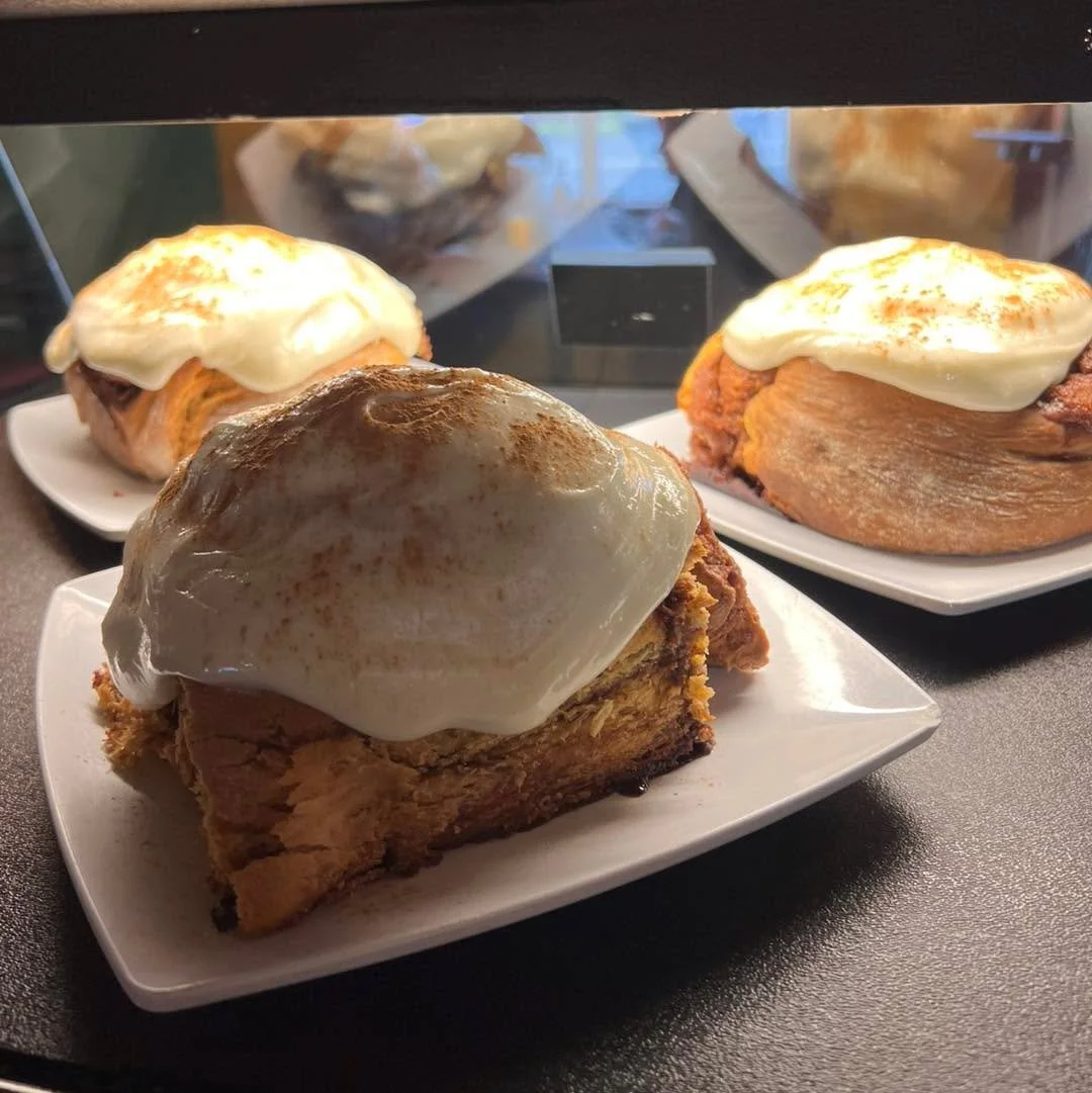 Alaskan Sourdough Cinnamon Rolls baked fresh daily! ❤️