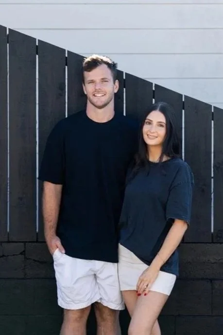 Codi and Dani Greyson, owners of Auckland residential building company, Greyson Builders at home renovation in Massey, Auckland