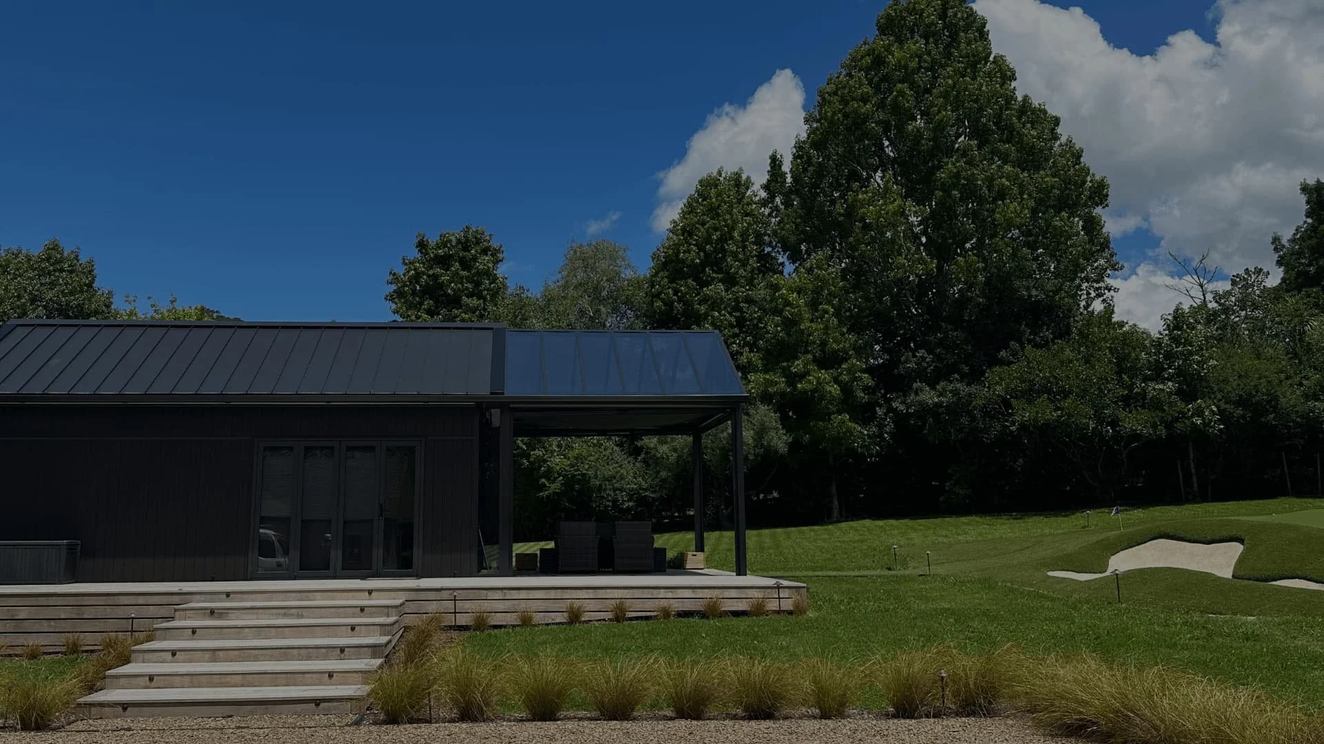 Golf Simulator built by Greyson Builders in Coatesville, Auckland