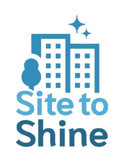 Site to Shine logo representing professional jobsite cleaning and construction site support services
