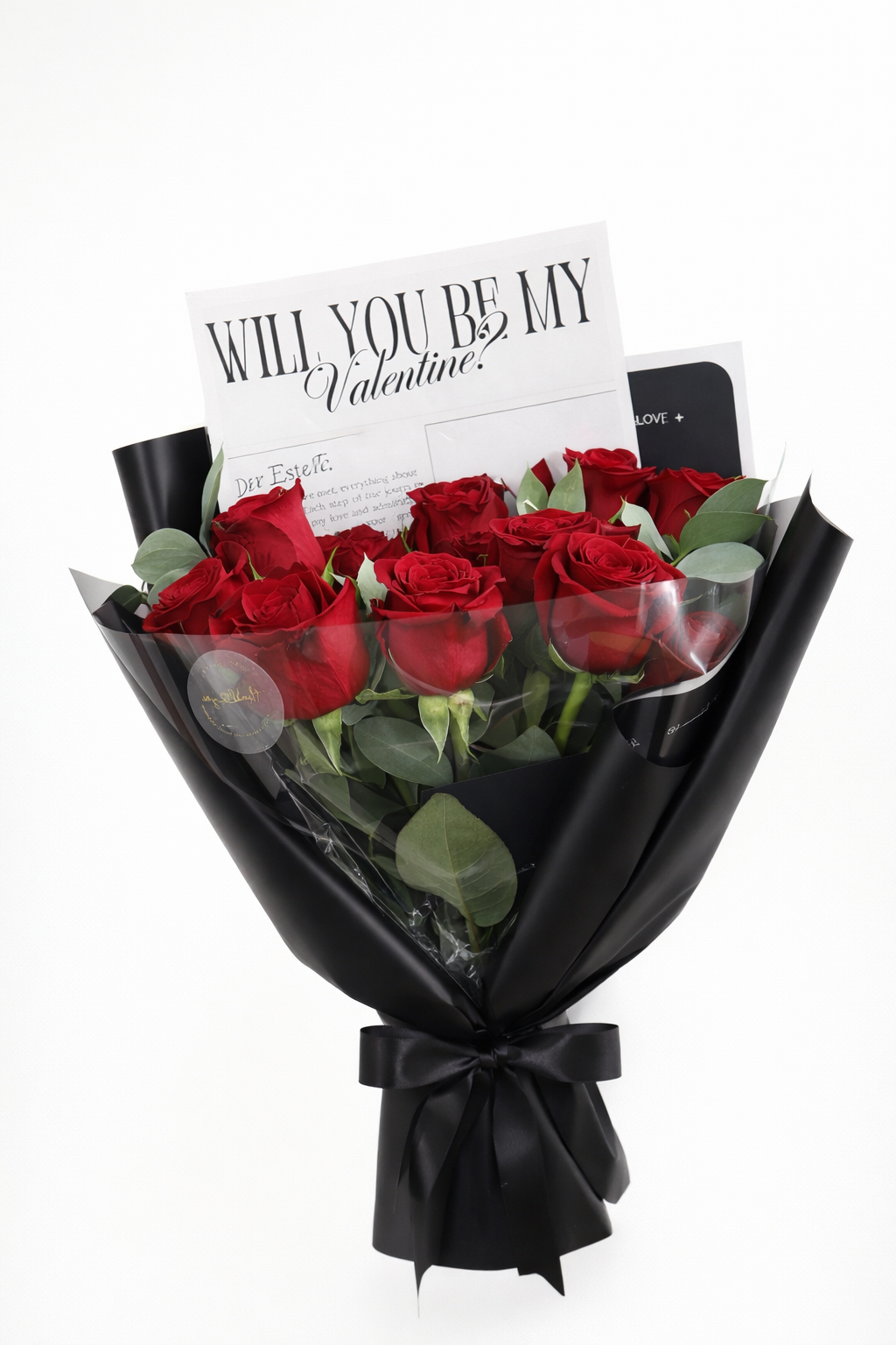 Be My Valentine Rose Wrap