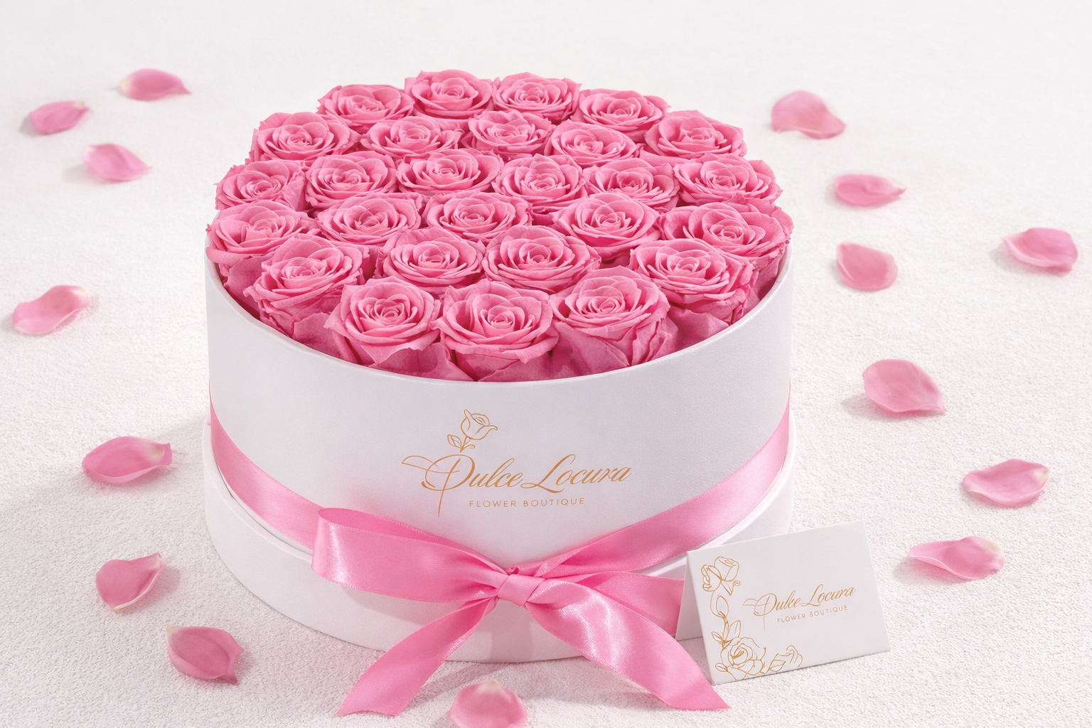 Pink Blush Rose Box