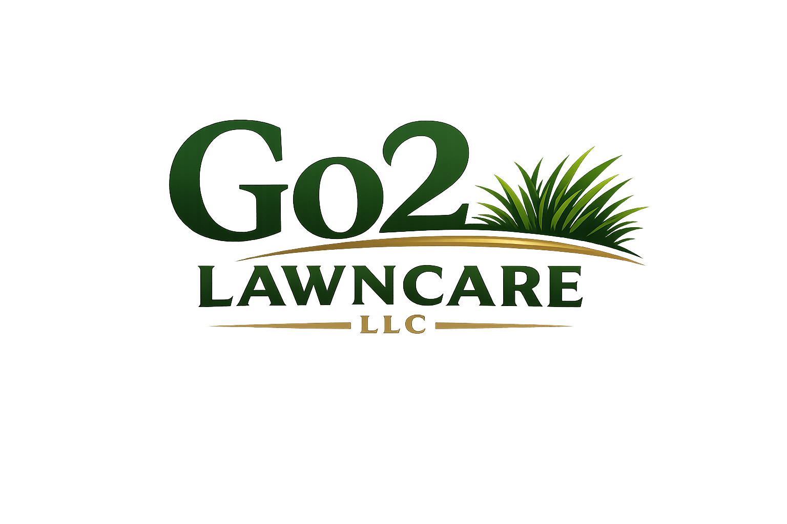 Logo for Go2 Law & Care with green 3D text and a green plant in the background.