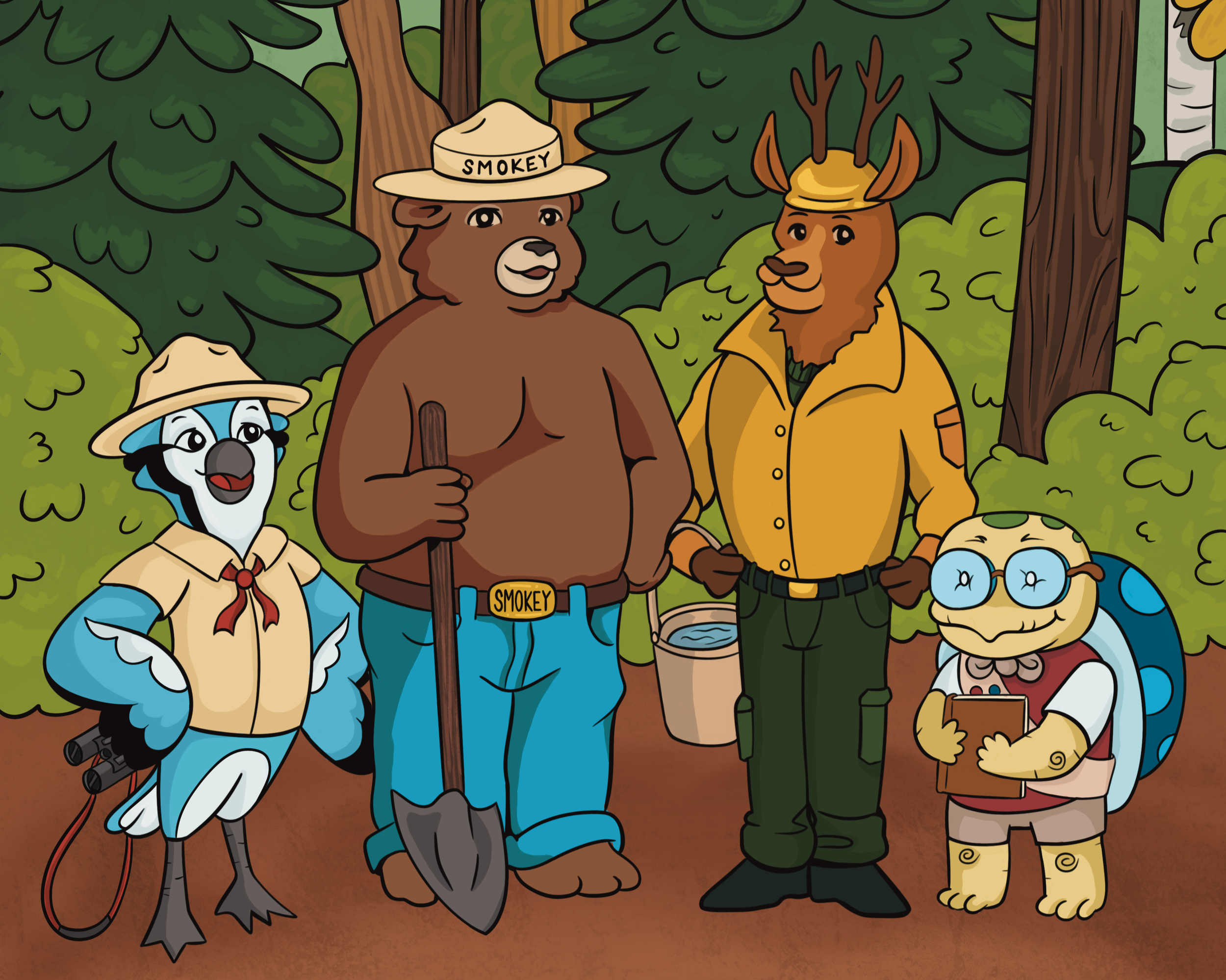 Smokey's Scouts Press Kit