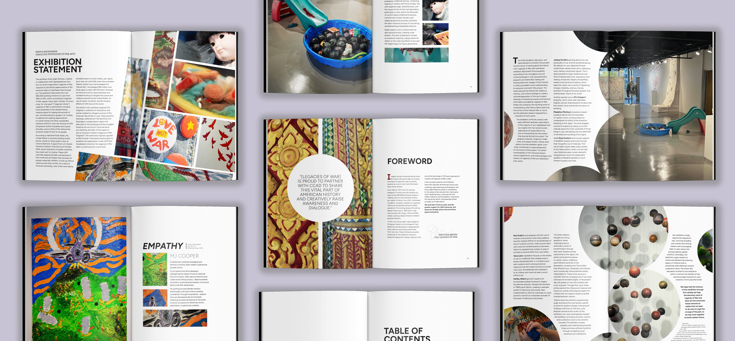 Legacies of War Gallery Book