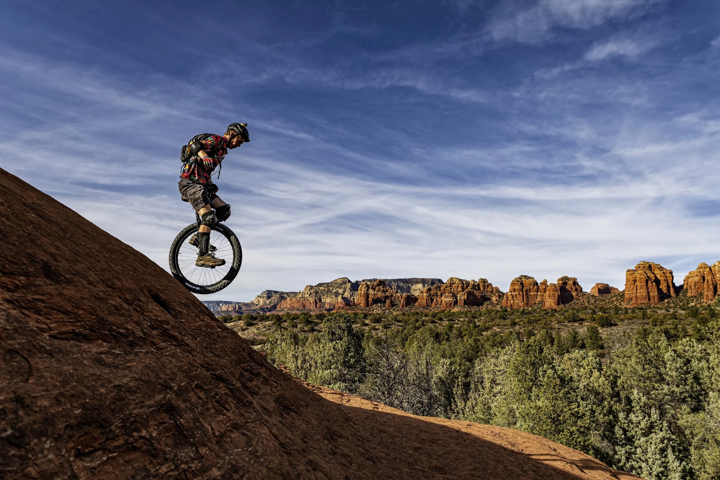 Mountain Unicycling