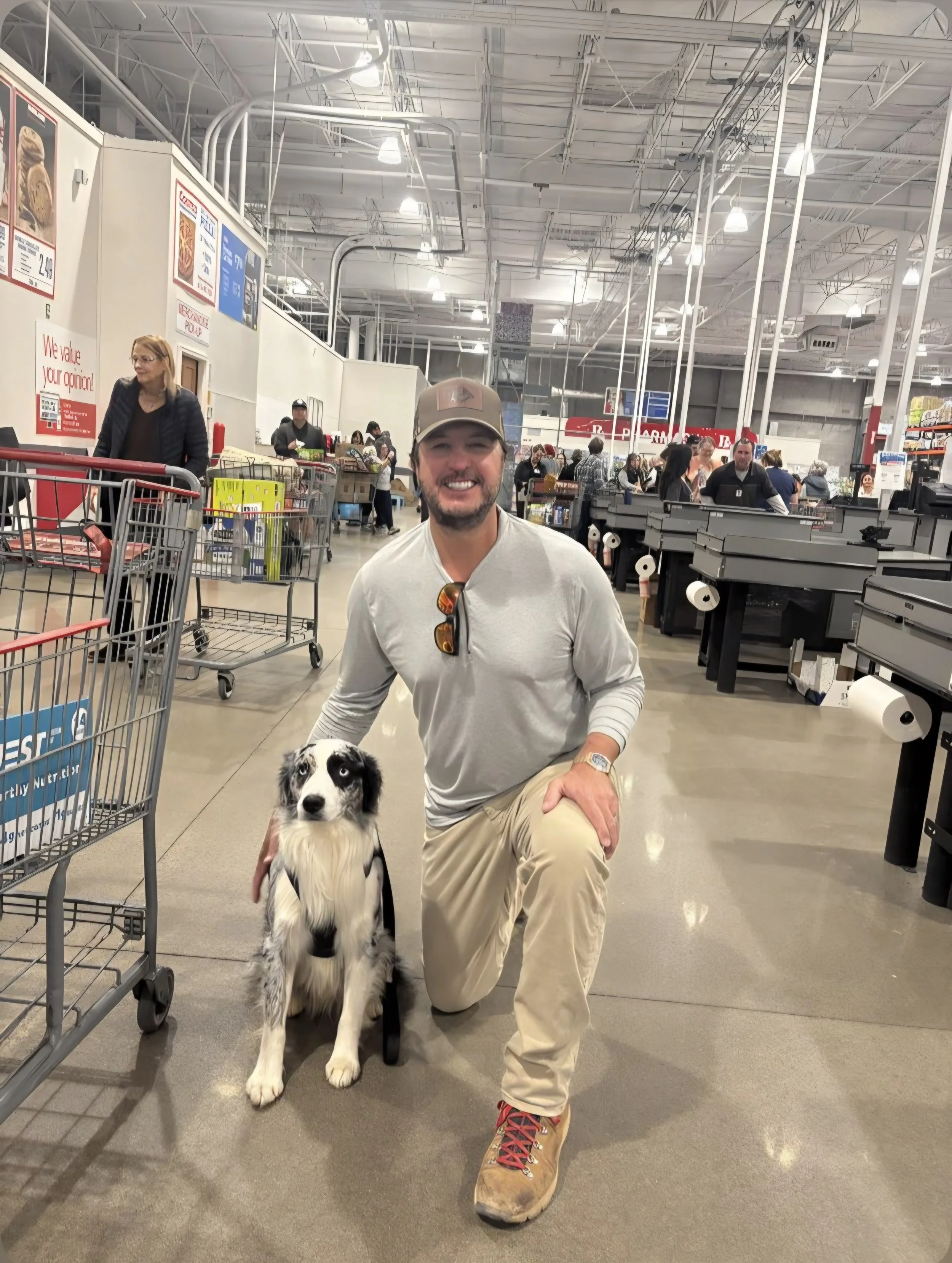 Bohdi (Previously Zuko) met Luke Bryan! How cool!