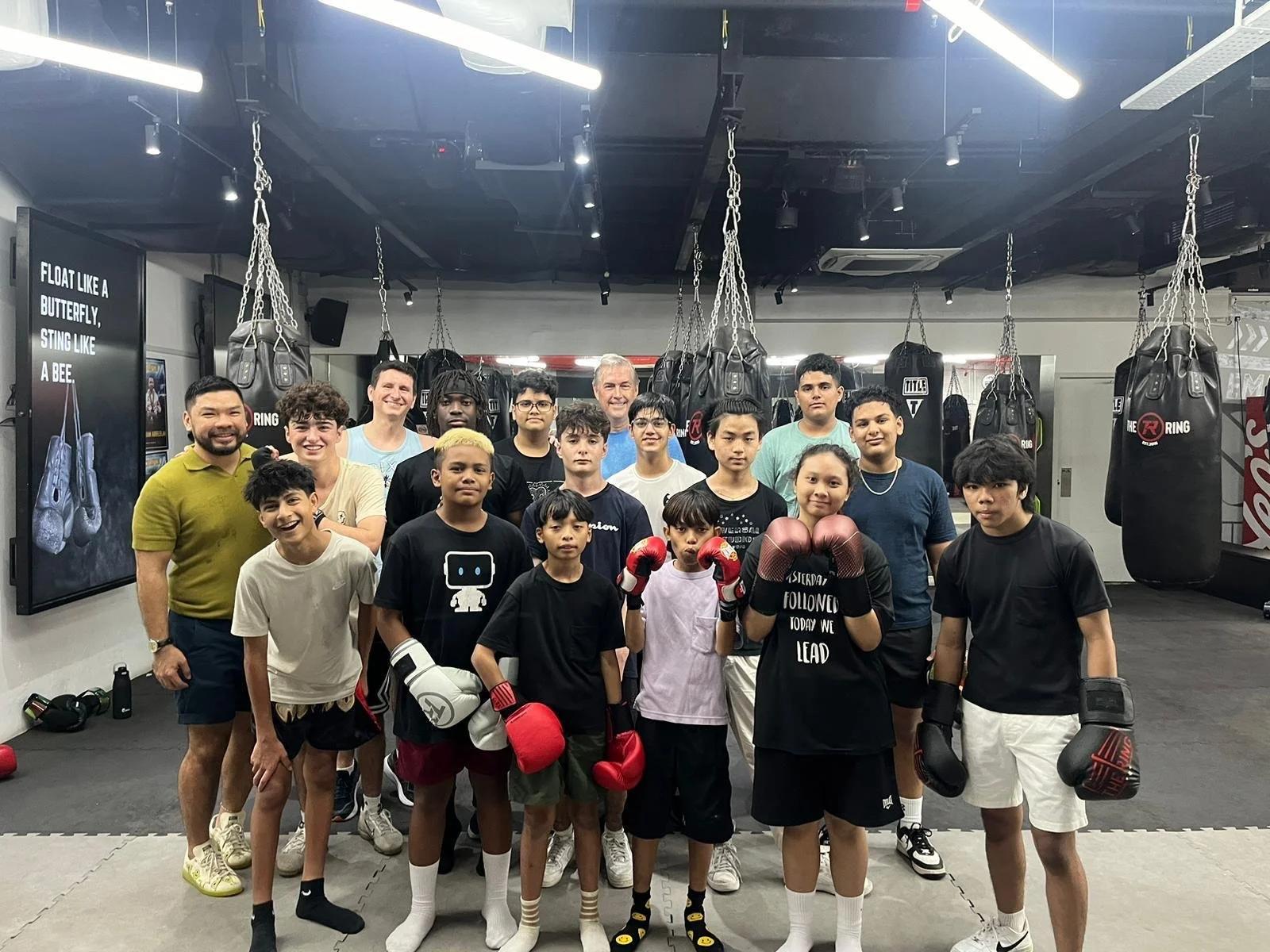 Tyger Teens youth MMA group training in Singapore