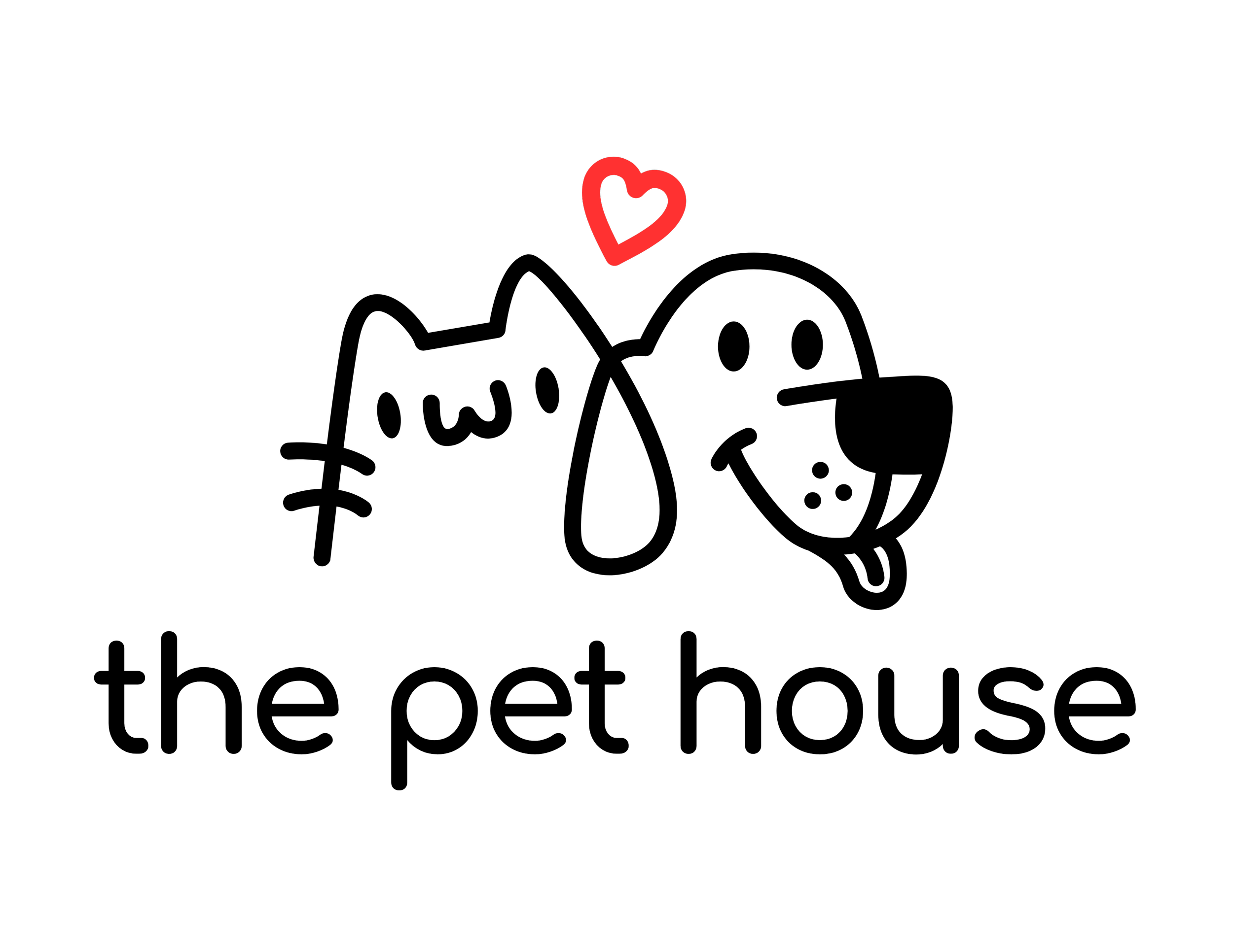 Black background with text that reads "I love you" and a red heart illustration above the text.