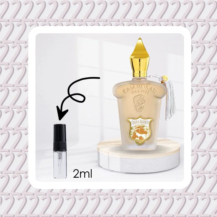 2ml perfume sample of Xerjoff Dama Bianca