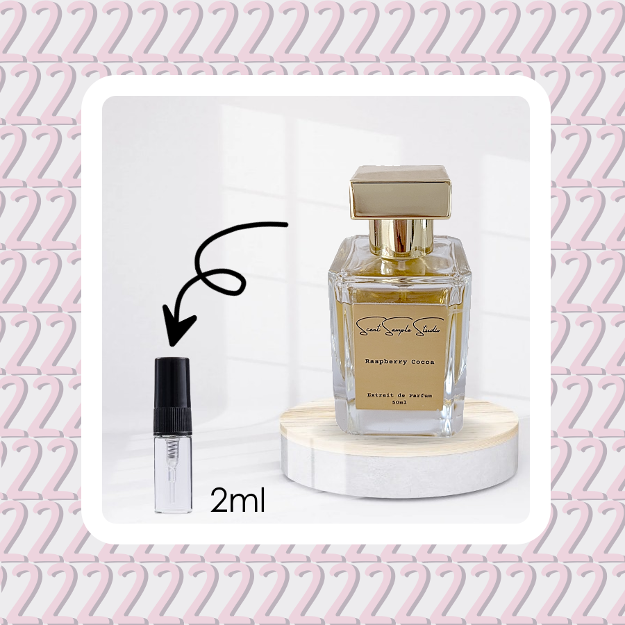 2ml perfume sample of Scent Sample Studio Raspberry Cocoa