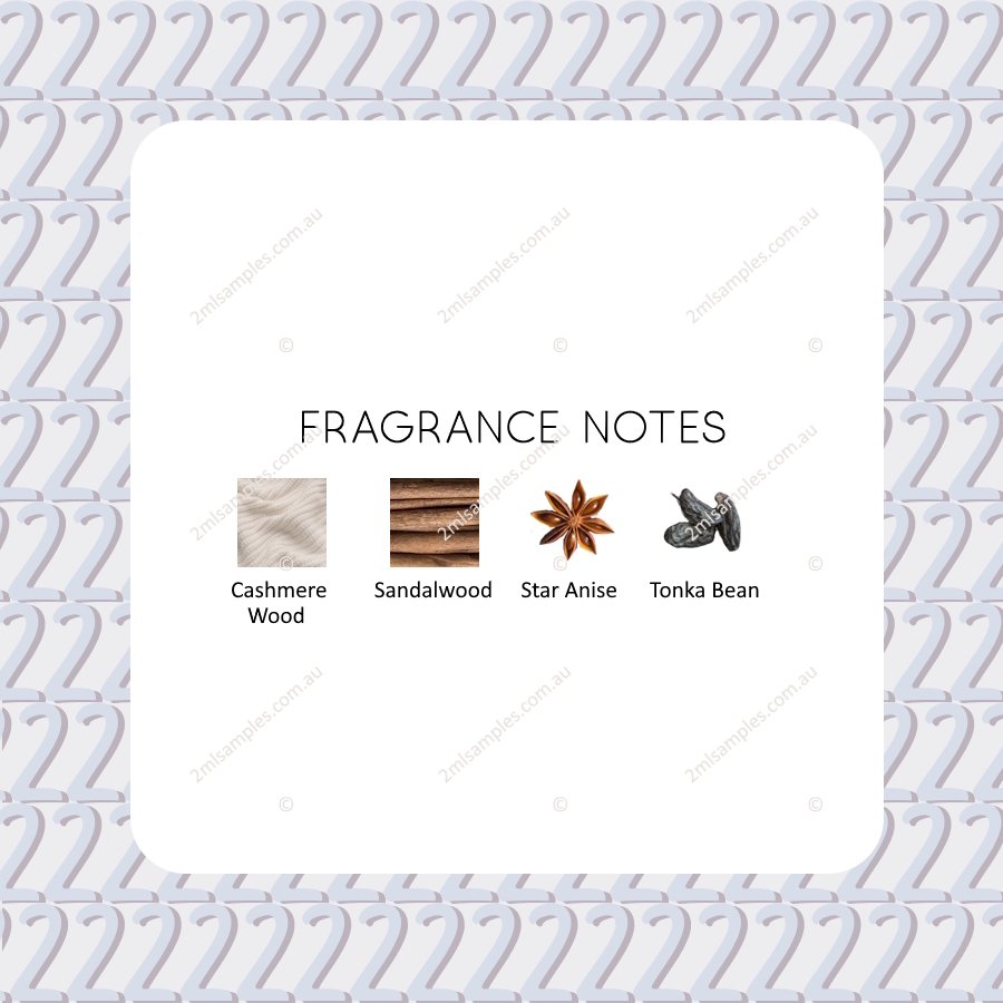 Graphic showing fragrance notes for Juliette Has A Gun Ode to Dullness