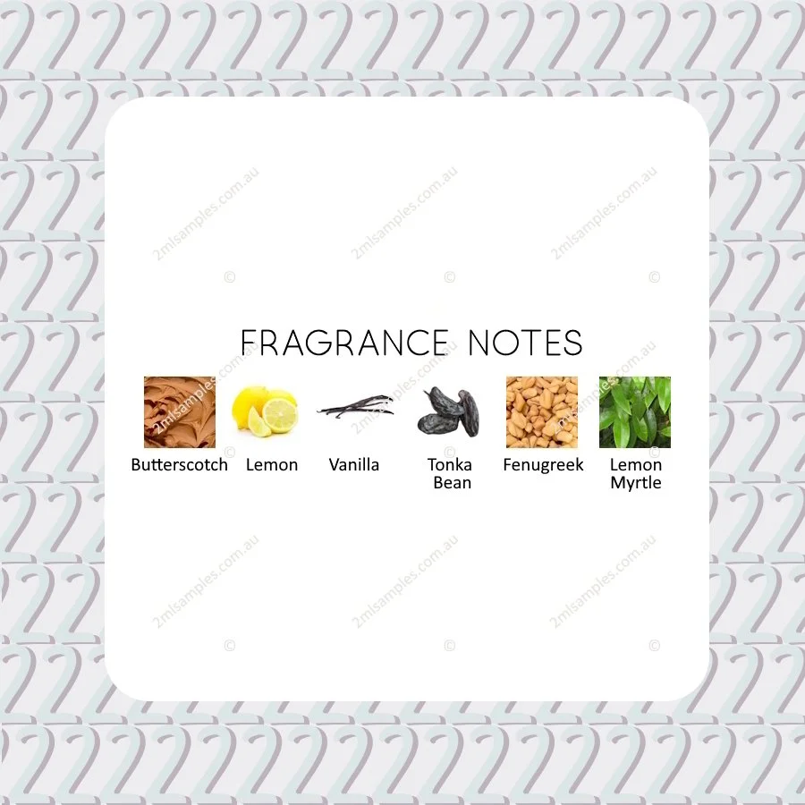 Graphic showing fragrance notes for Lush Chelsea Morning