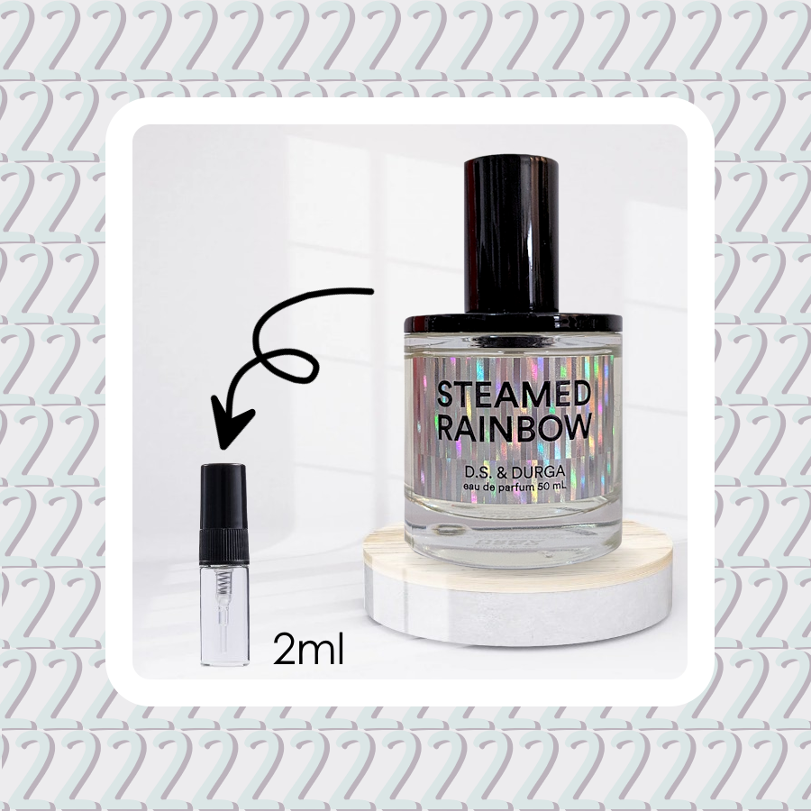 2ml perfume sample of D.S. and Durga Steamed Rainbow