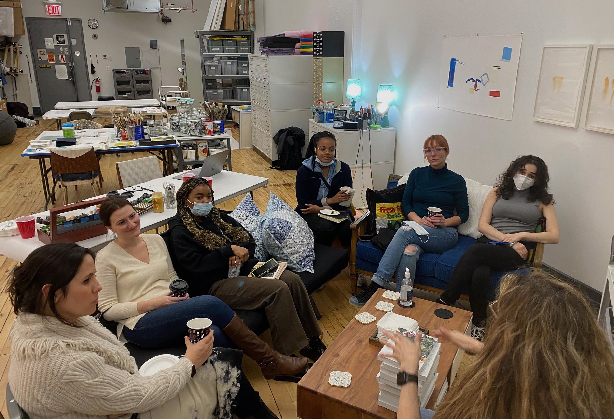 Brooklyn, NY (2023): Small Gathering of Artists, Louden Studio, Sponsored by Brooklyn Arts Council.