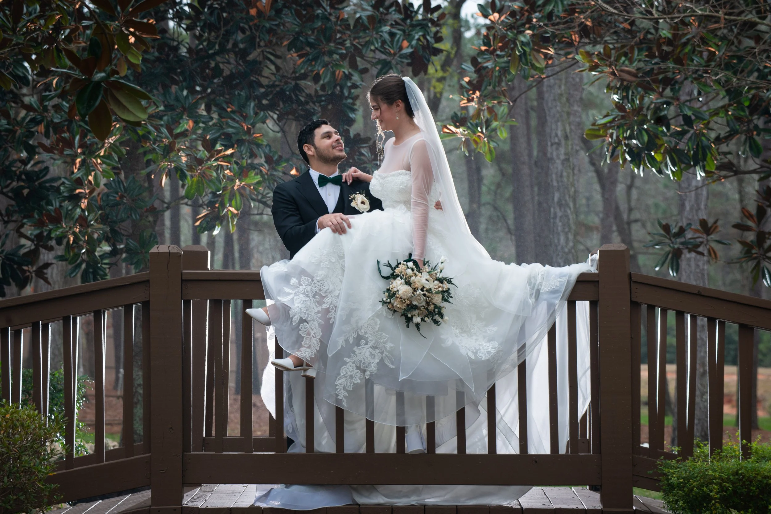 Alex and Jordan at Springs Events, Conroe