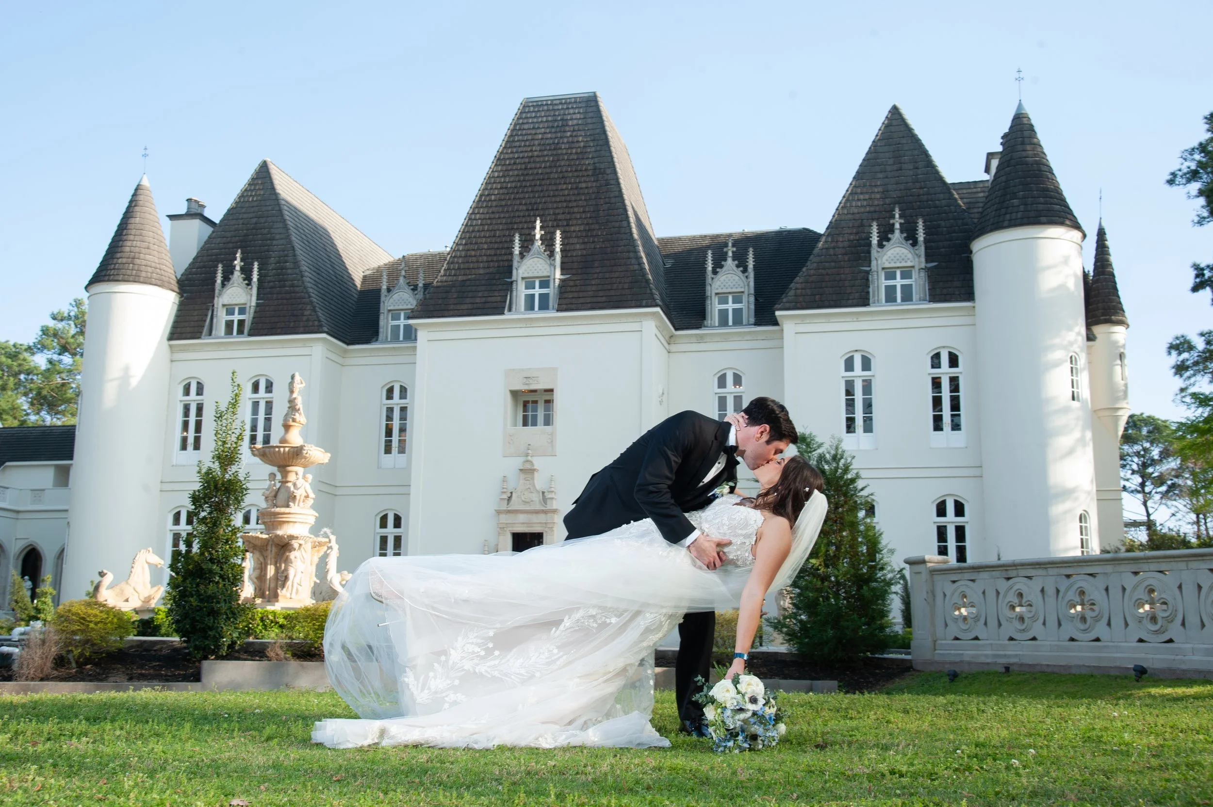 Mariana and Brenden at Chateau Nouvelle
